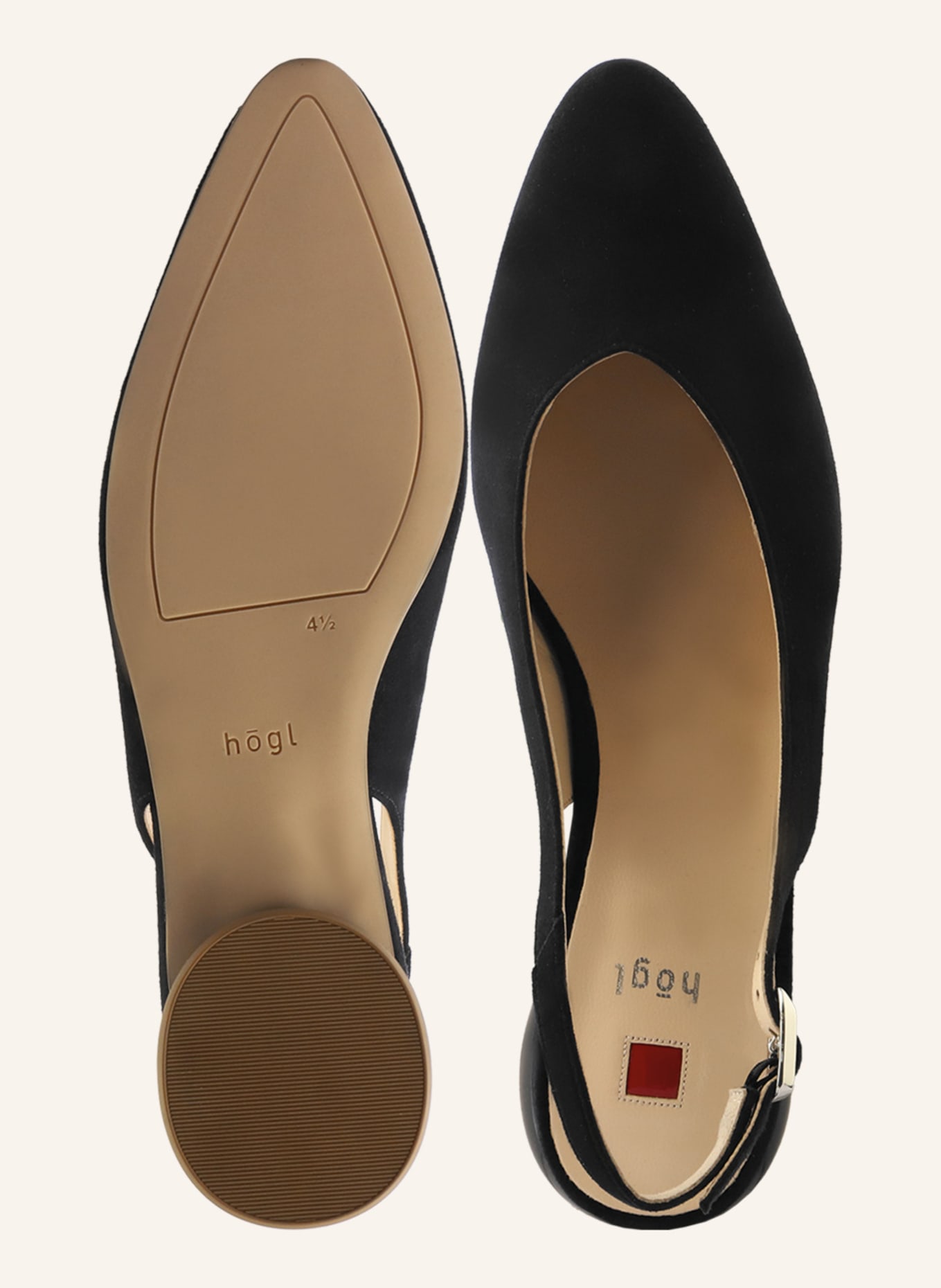 Högl Slingballerinas MONA: SCHWARZ