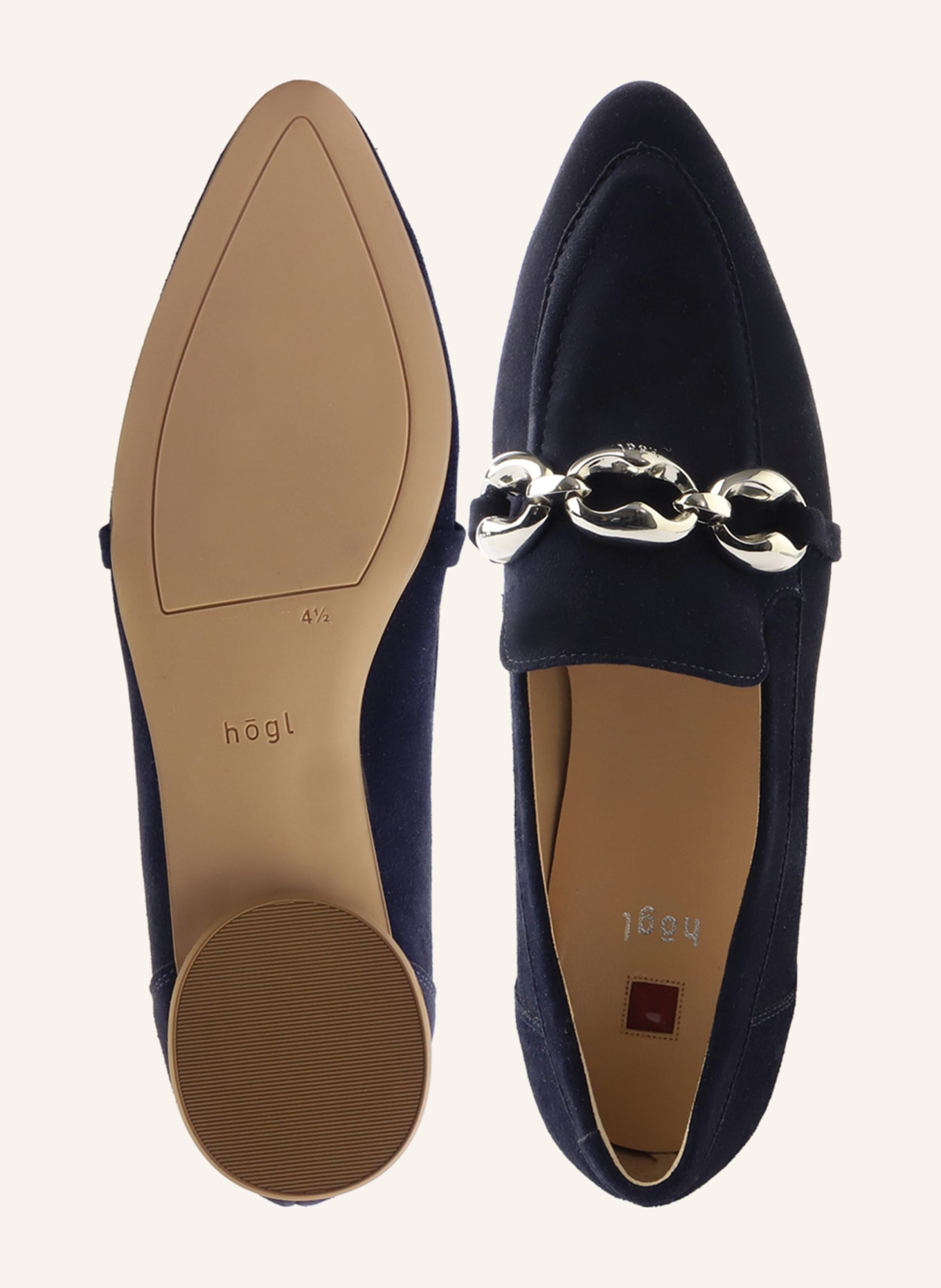 Högl Loafer JUDY: BLAU