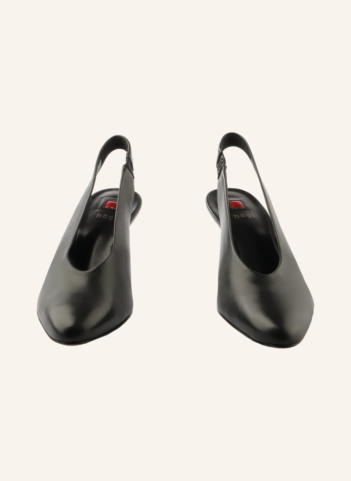 Högl Slingpumps CARO: SCHWARZ