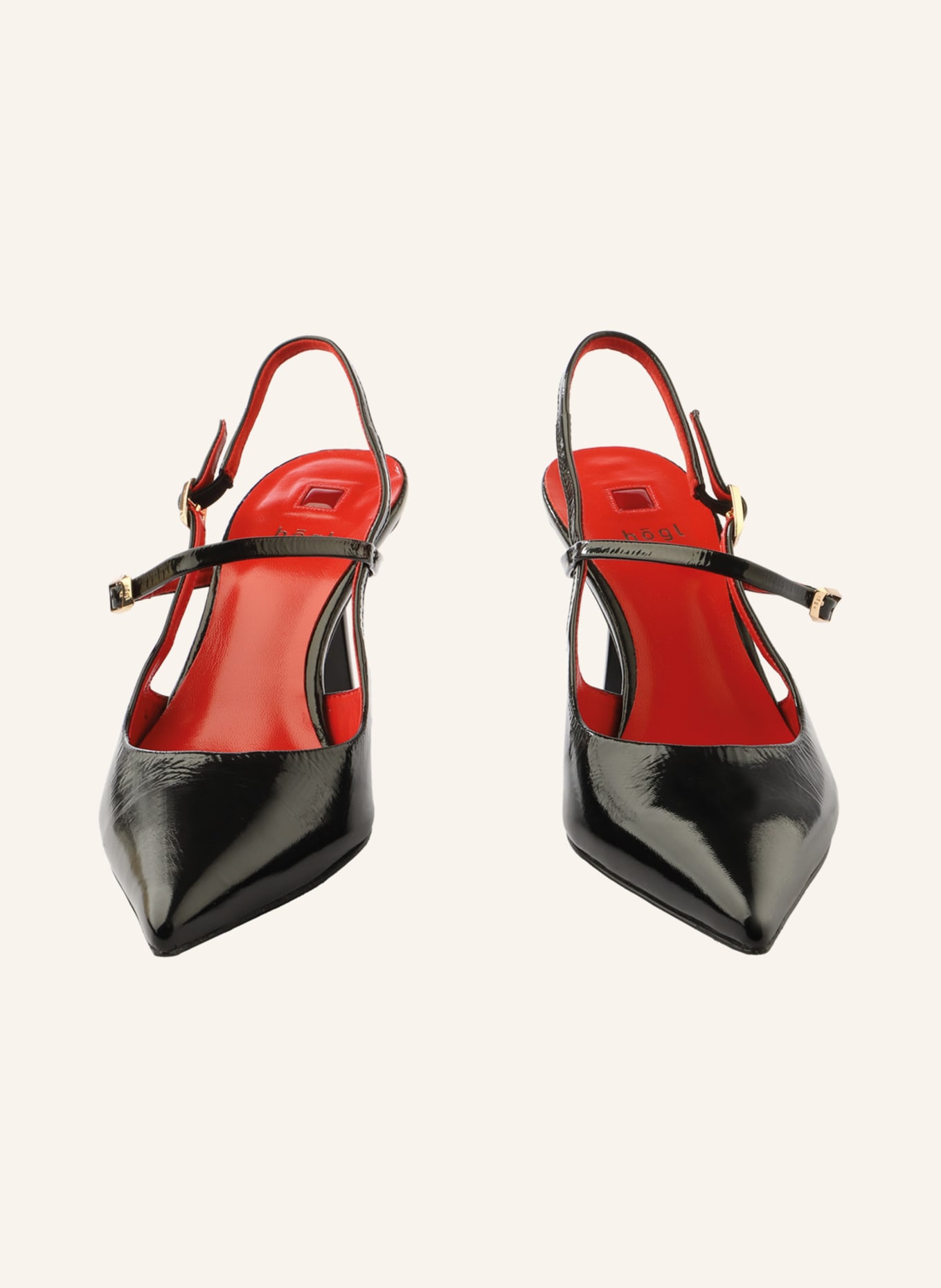 Högl Slingpumps SCARLETT: SCHWARZ