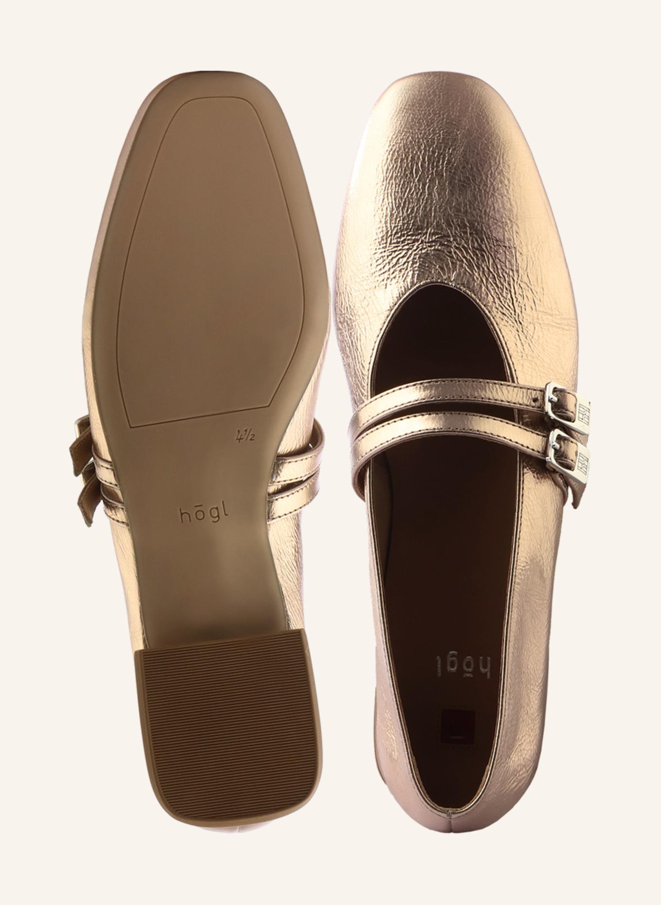 Högl Ballerinas MAY: BRAUN