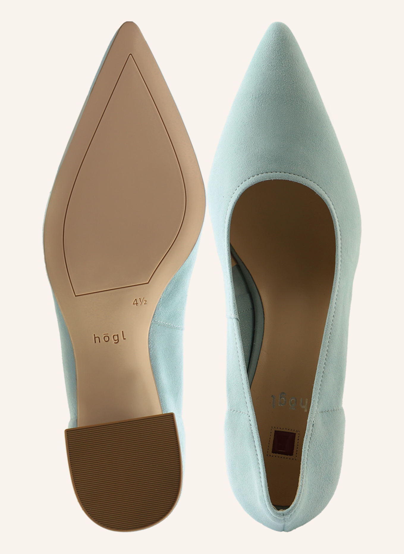 Högl Pumps: HELLBLAU