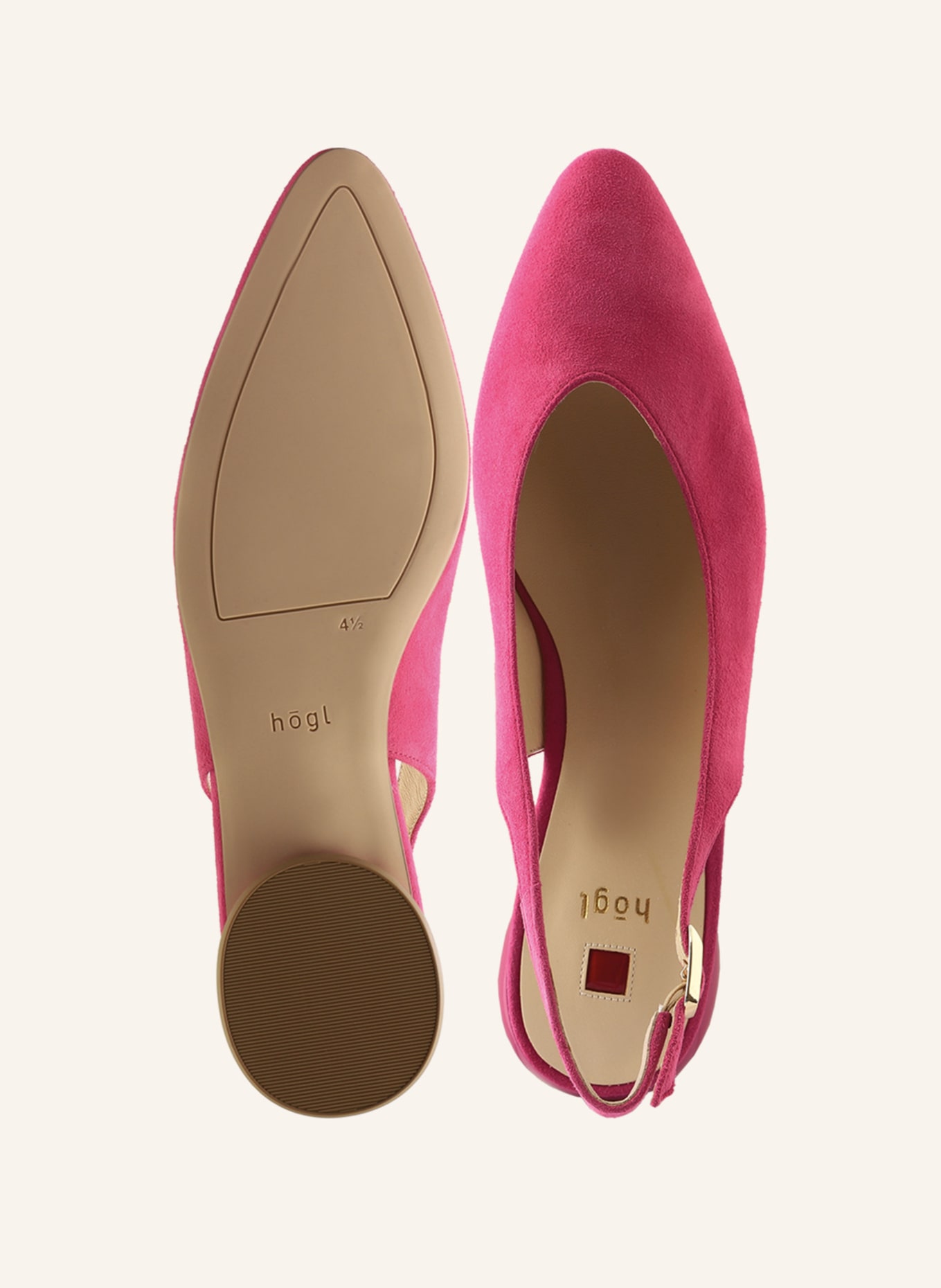 Högl Slingballerinas MONA: BLAU