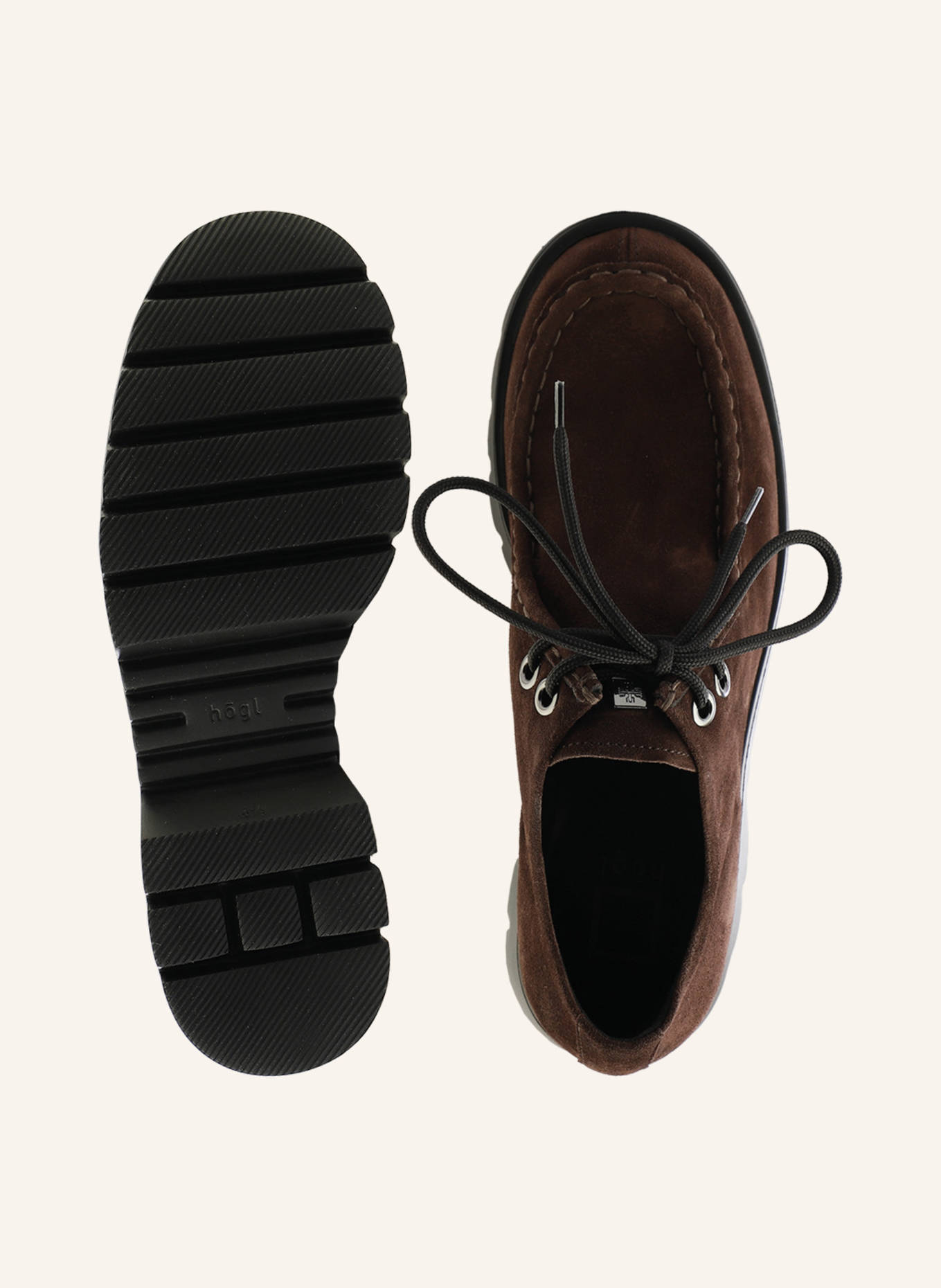 Högl Loafer SALLY: BRAUN