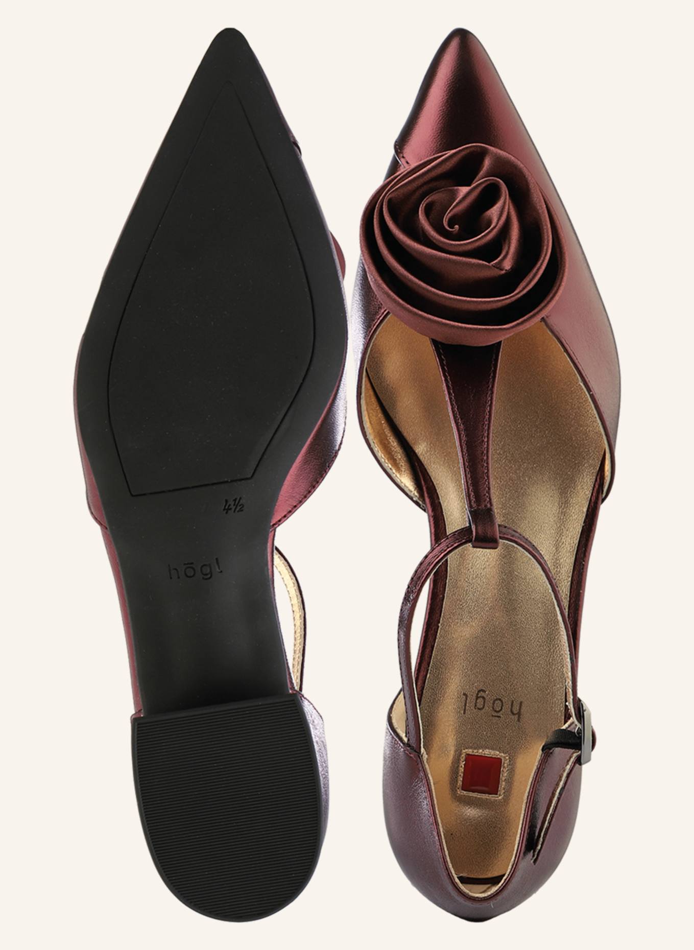 Högl Ballerinas BLOSSOM: ROT
