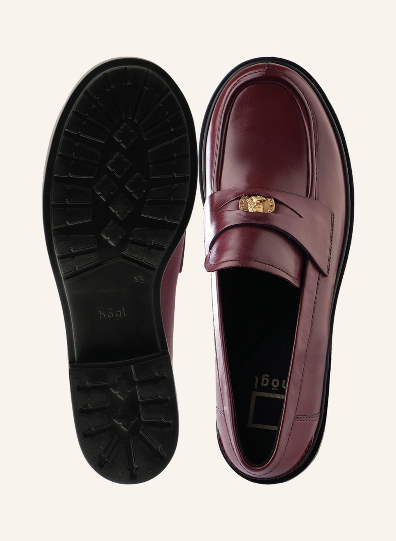 Högl Loafer PENNY LOAFER: ROOD