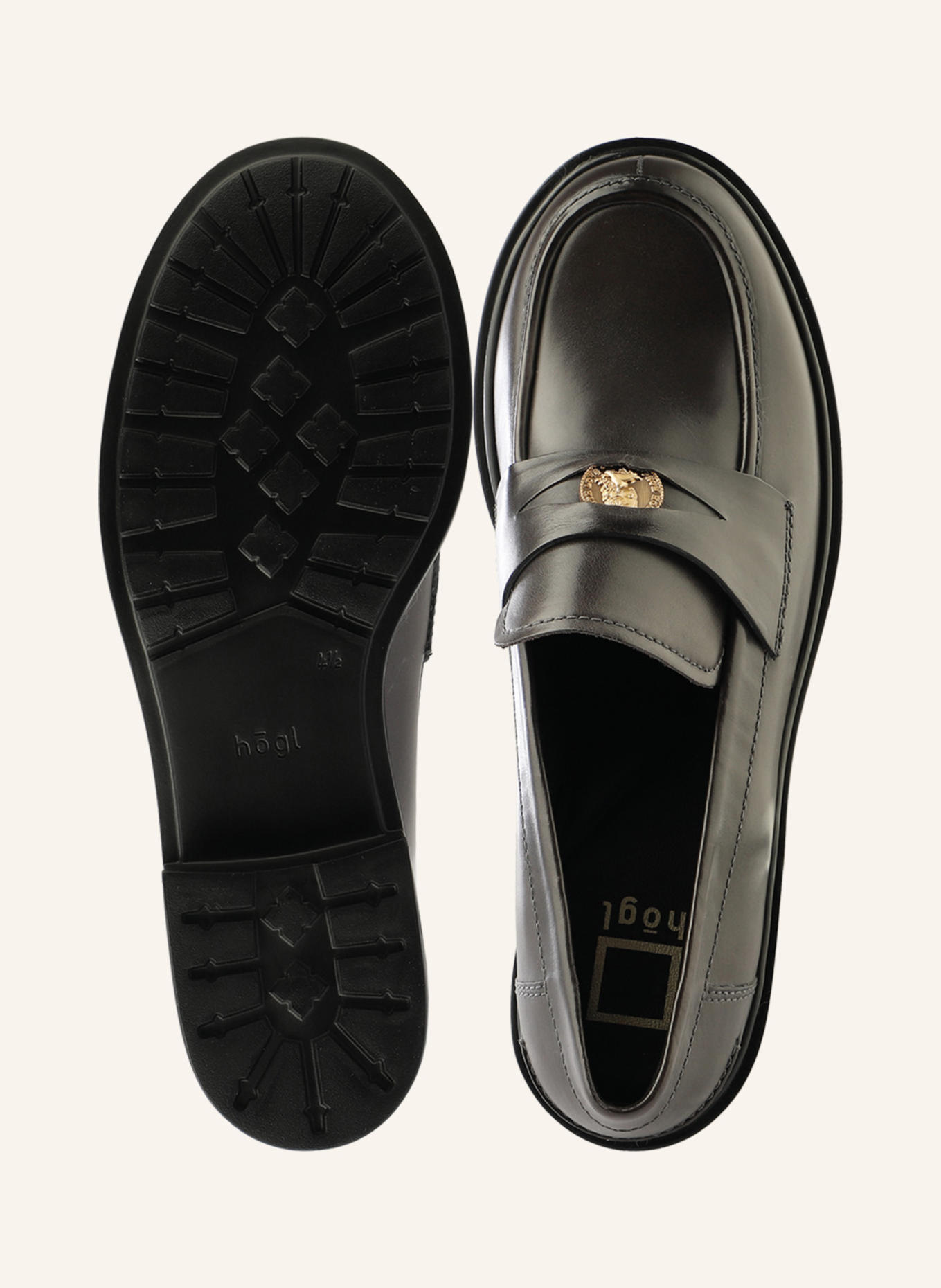 Högl Loafer PENNY LOAFER: ZILVER