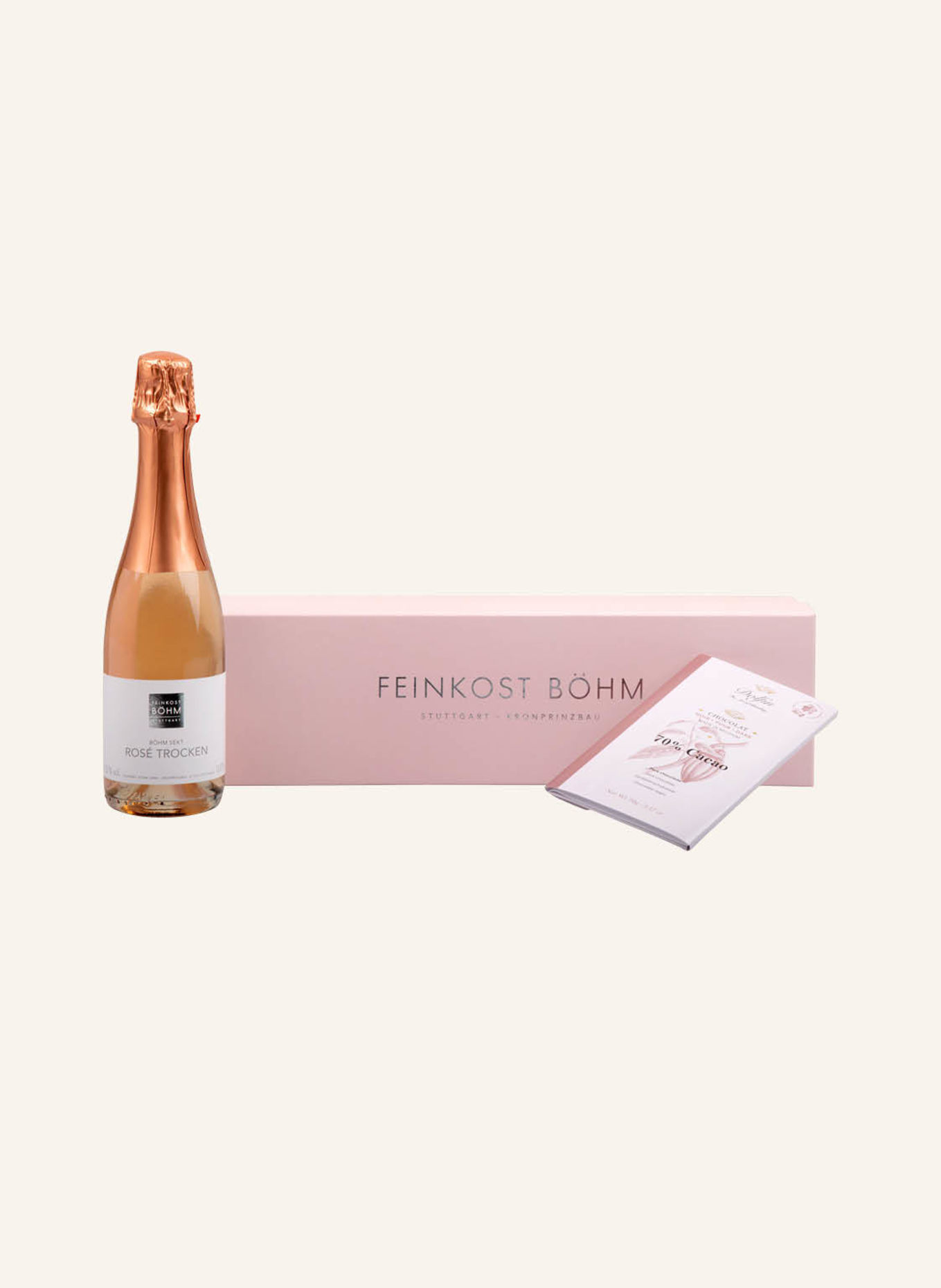 Feinkost Böhm Geschenkbox ROSÉ: ROSA