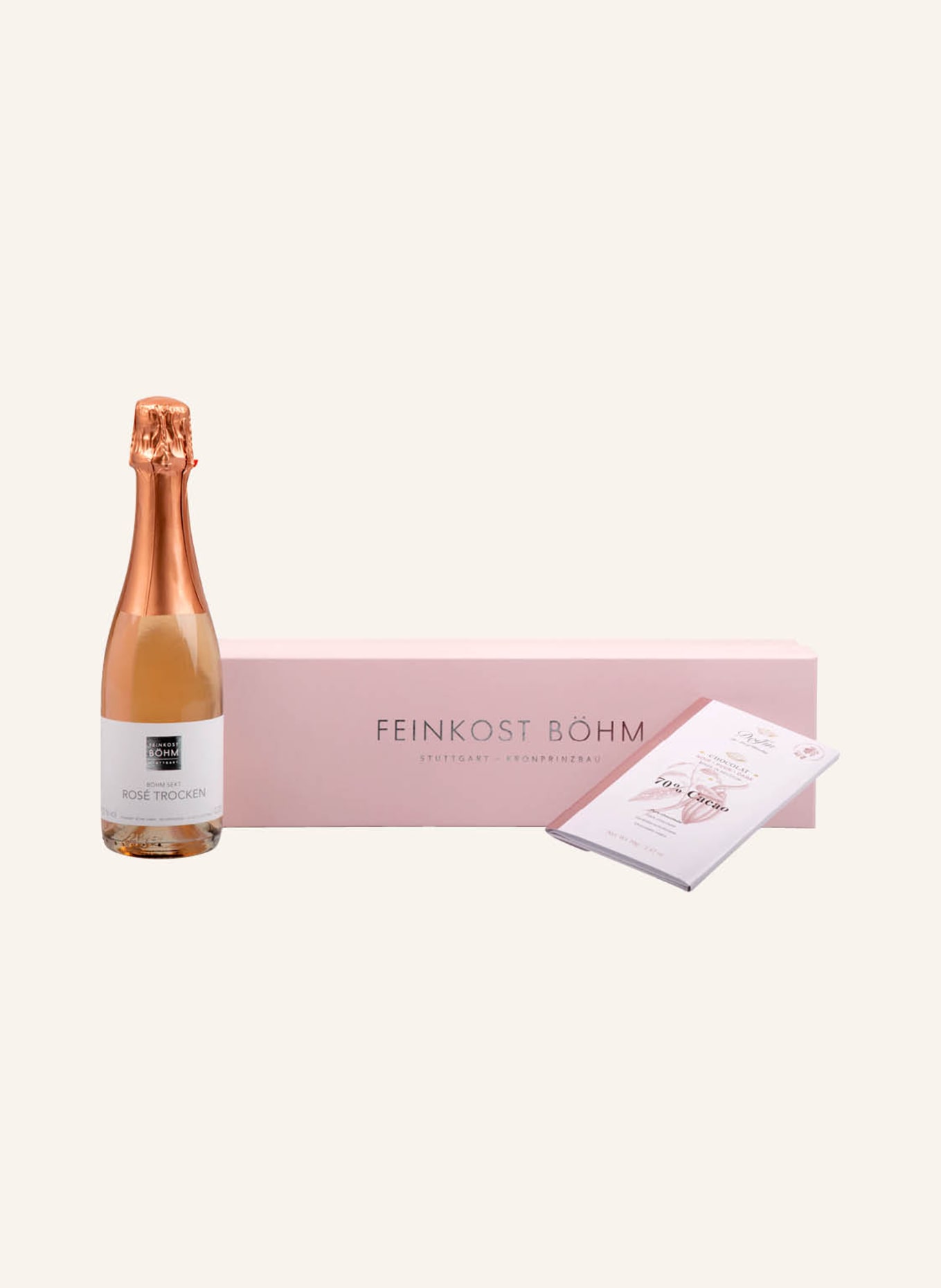 Feinkost Böhm Geschenkbox ROSÉ: ROSA