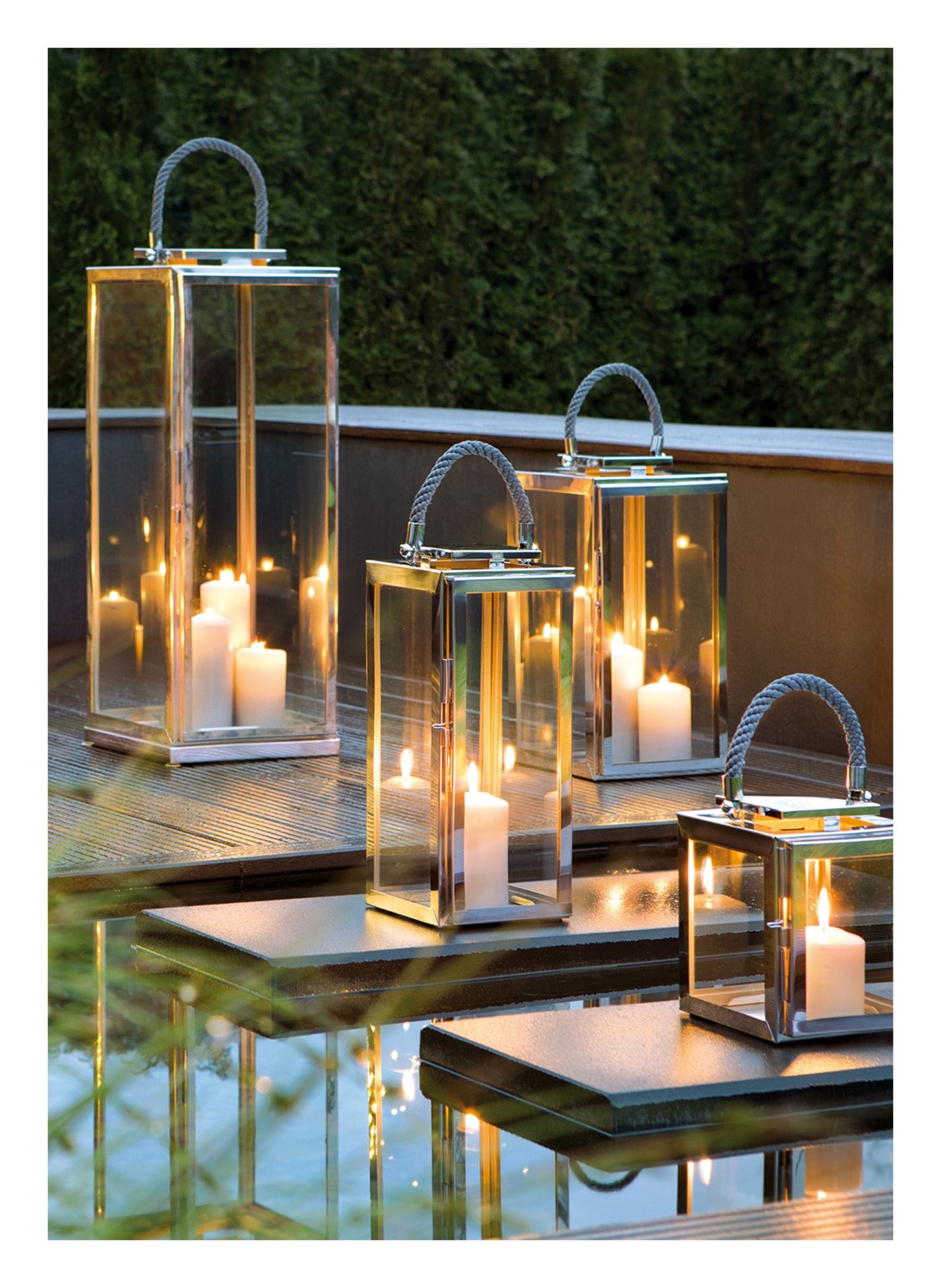 Fink Laterne SEVILLA: GRAU