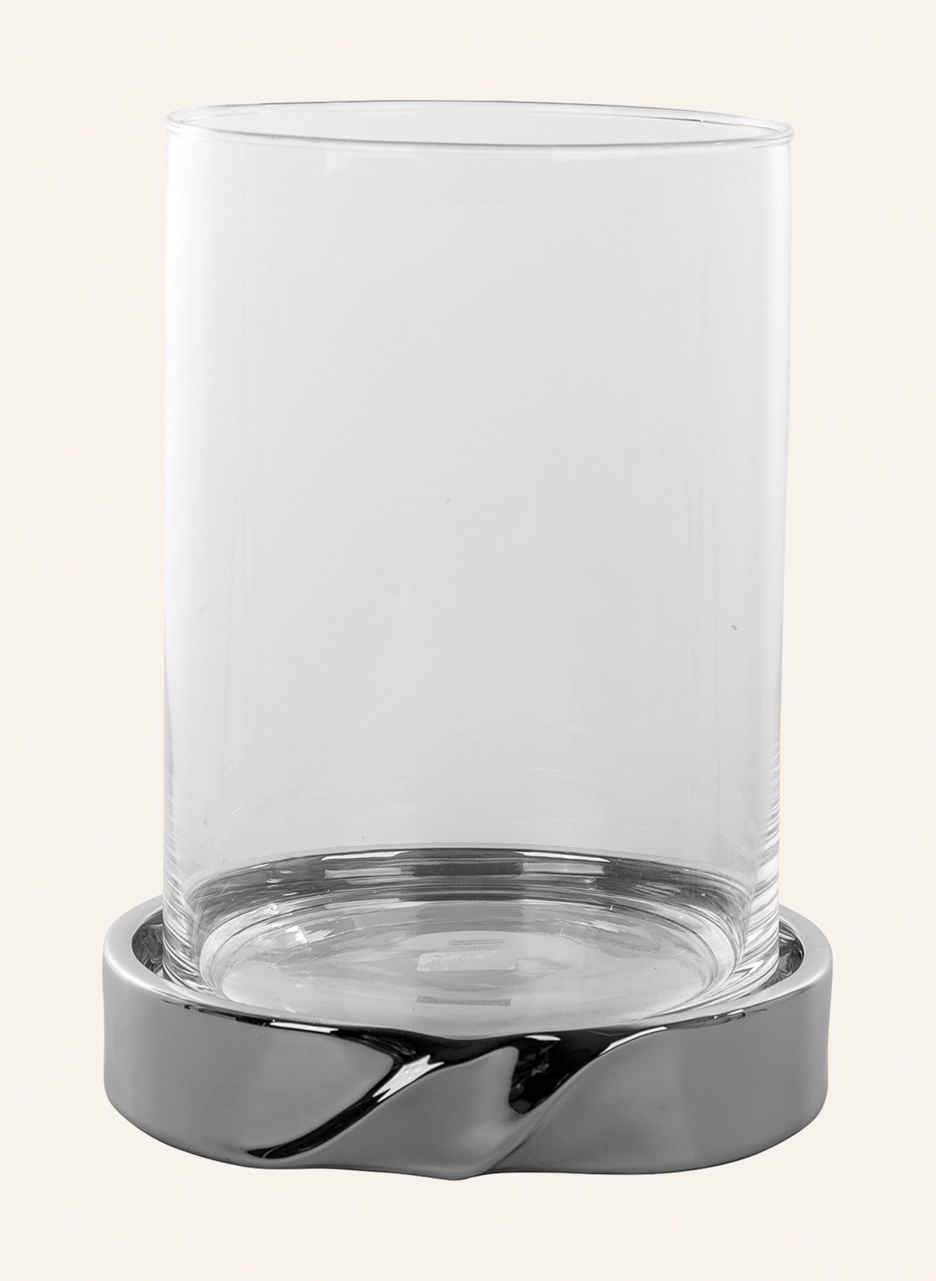 Fink Windlicht mit Glas LE DECOR, Farbe: SILBER (Bild 1)