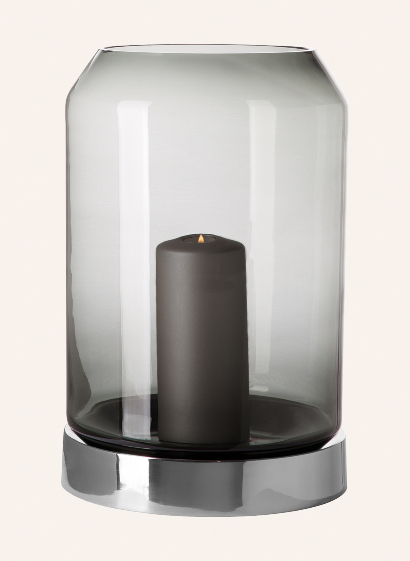 Fink Windlicht mit Glas ORELIA, Farbe: SILBER (Bild 1)