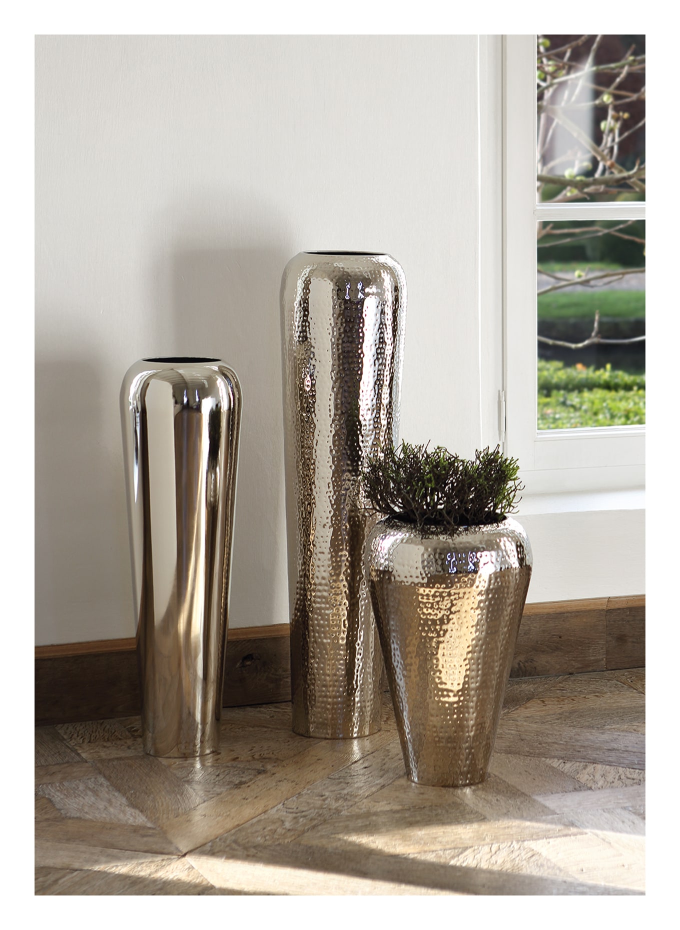 Fink Vase TUTZI, Farbe: SILBER (Bild 4)