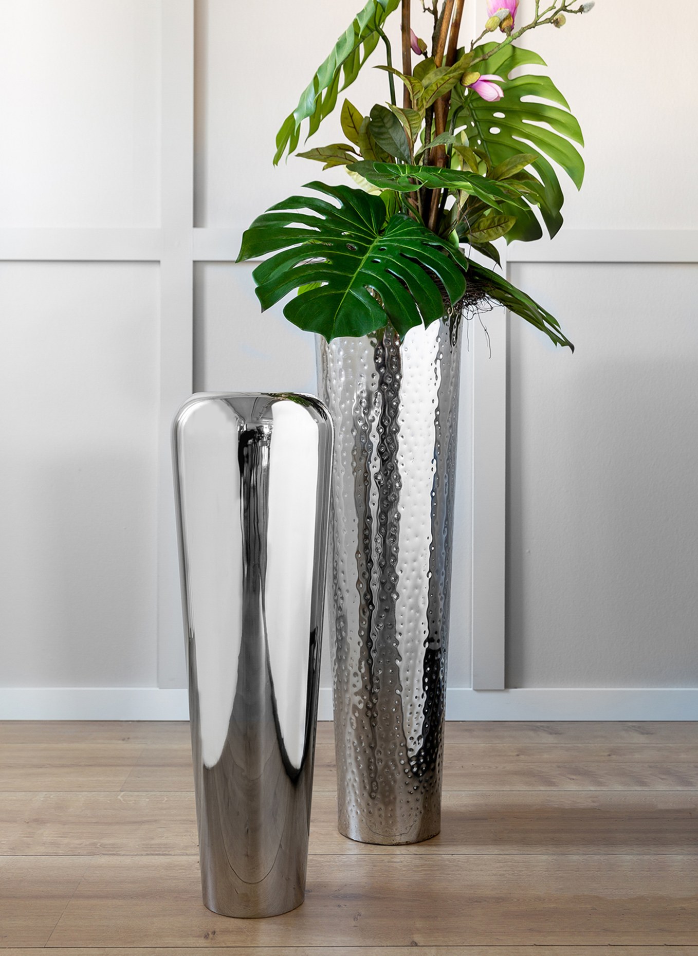 Fink Vase TUTZI, Farbe: SILBER (Bild 3)