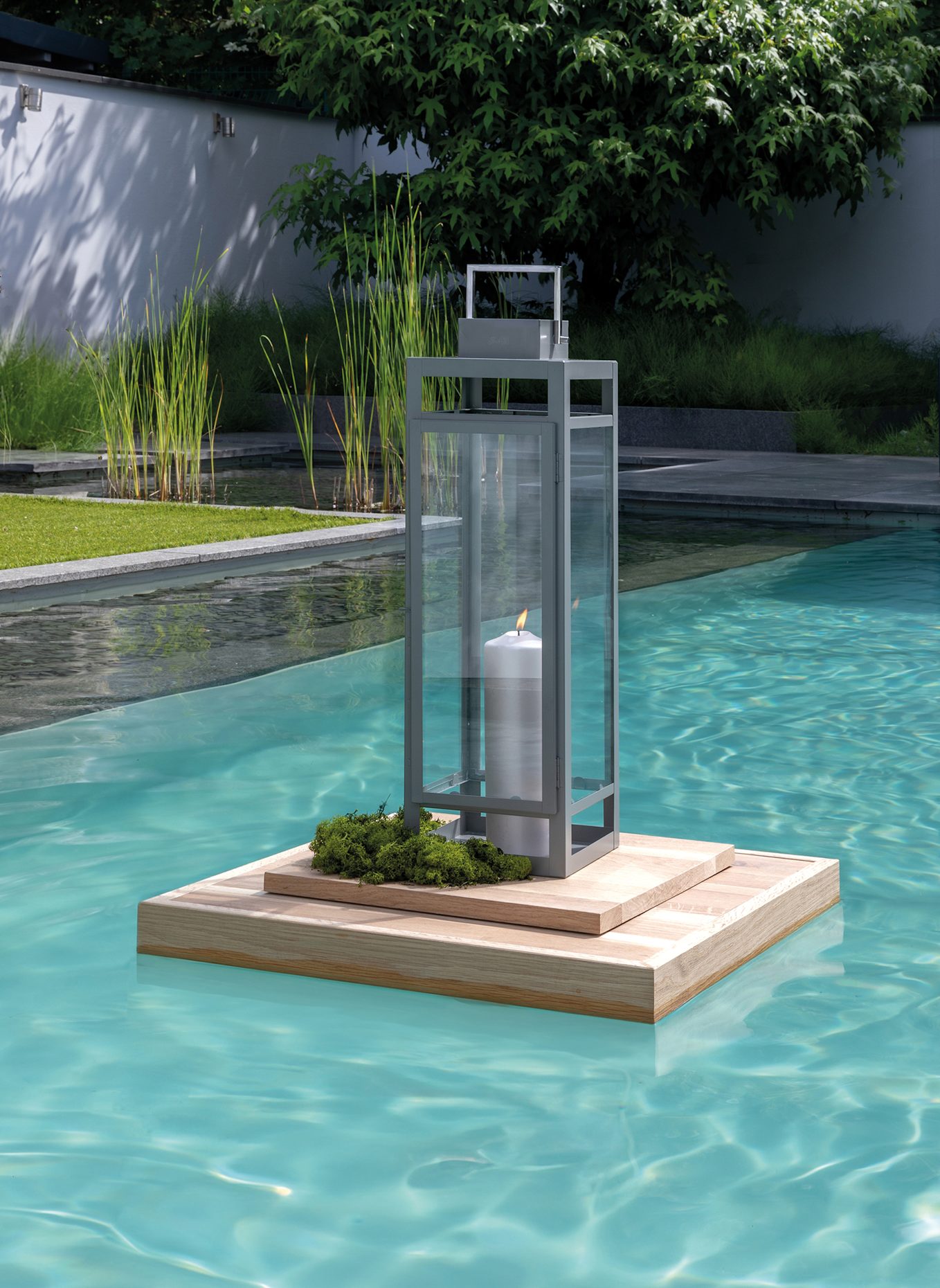 Fink Laterne KENIA: GRAU