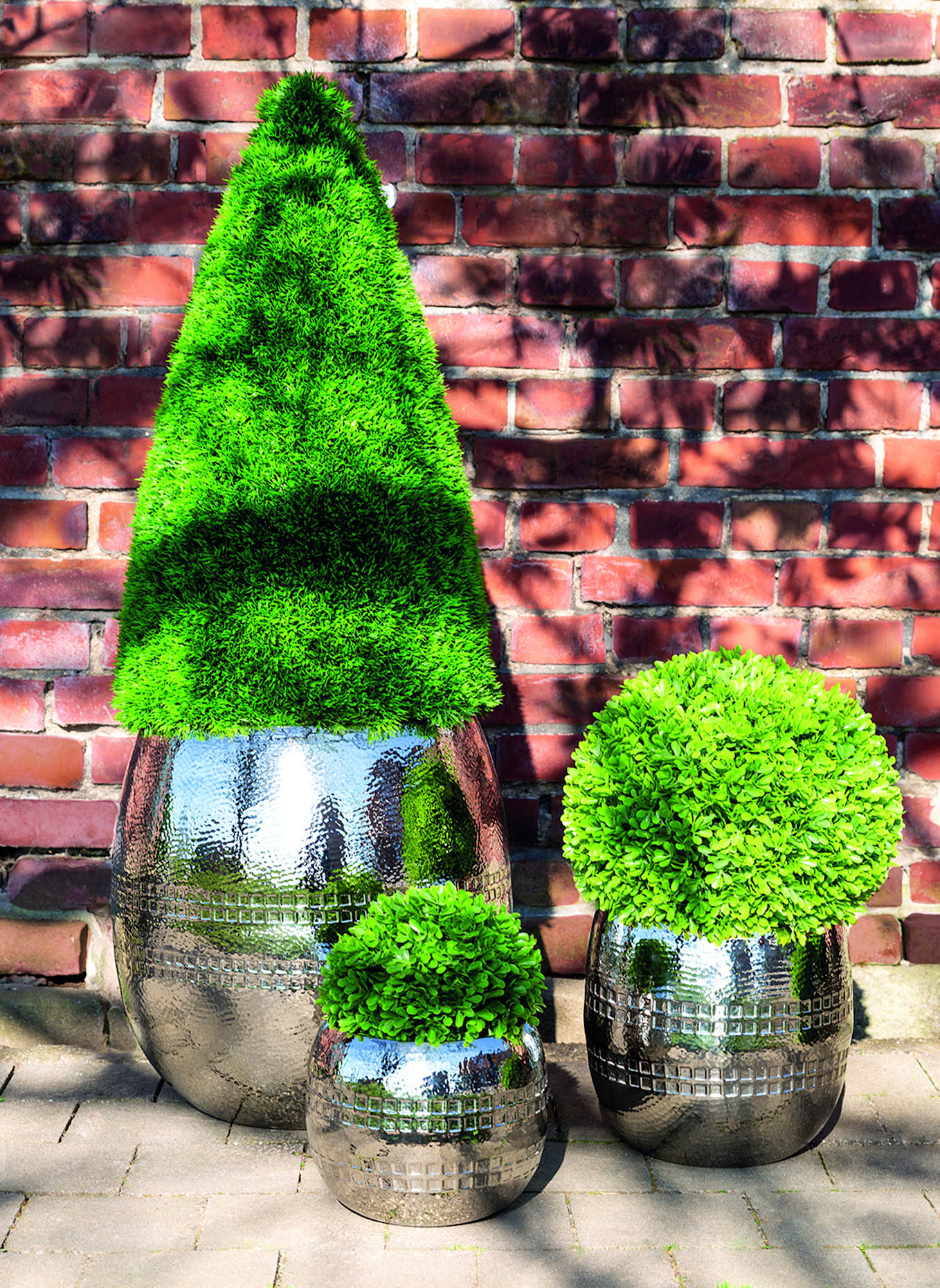 Fink Kunstblume BUCHSKUGEL: GRÜN