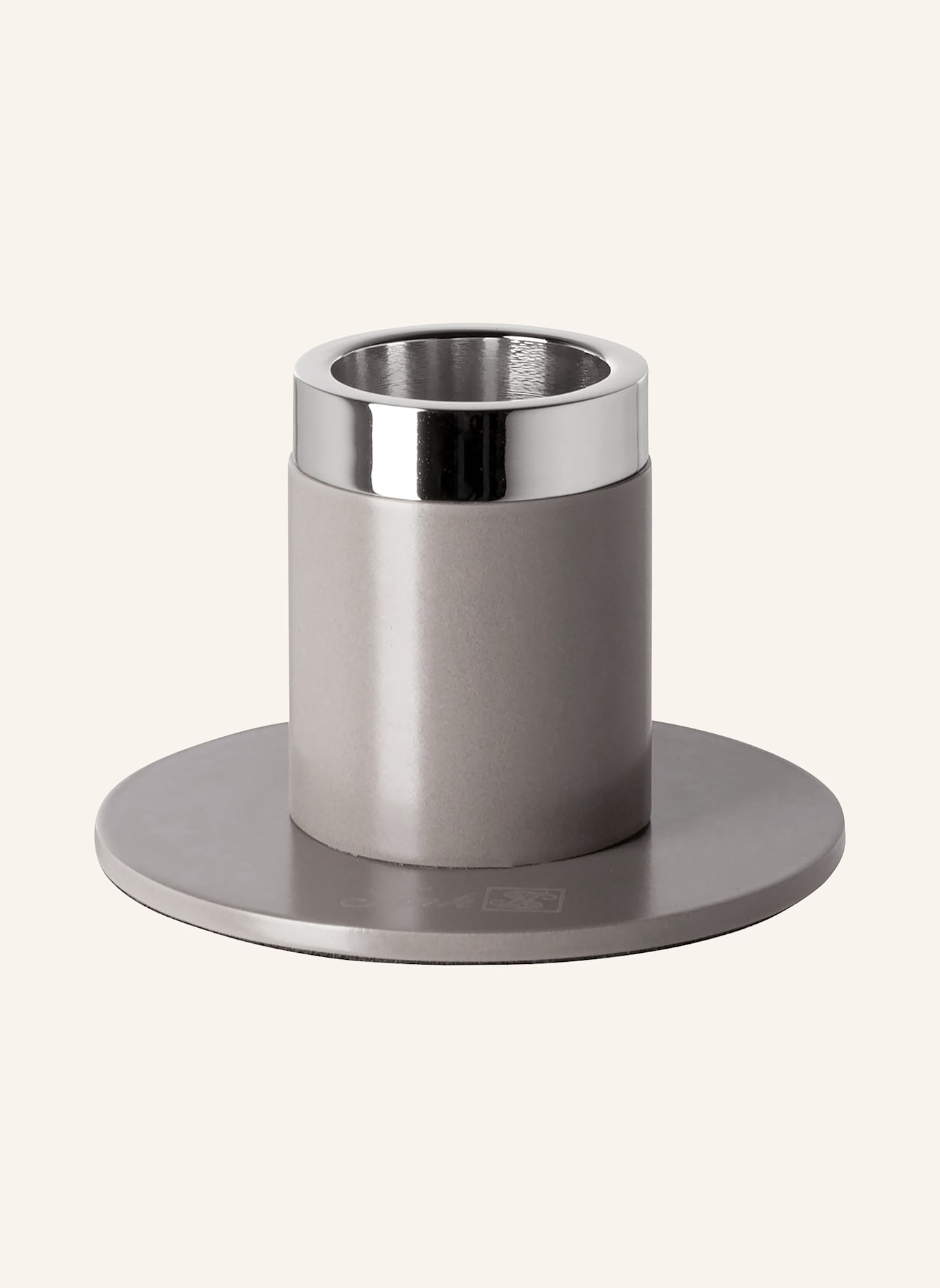 Fink Leuchter ENNO: SILBER/ BRAUN