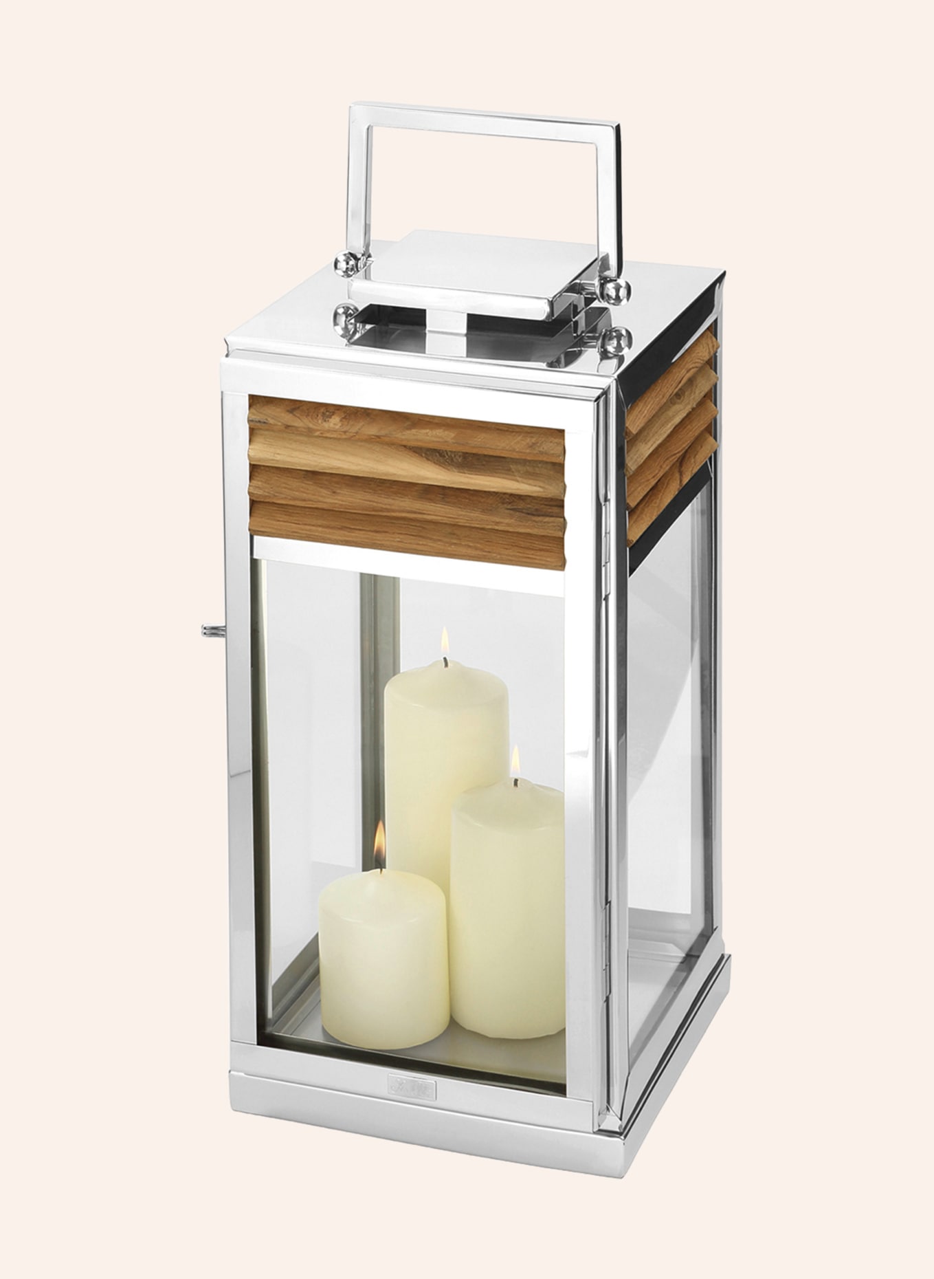 Fink Laterne GENUA: SILBER