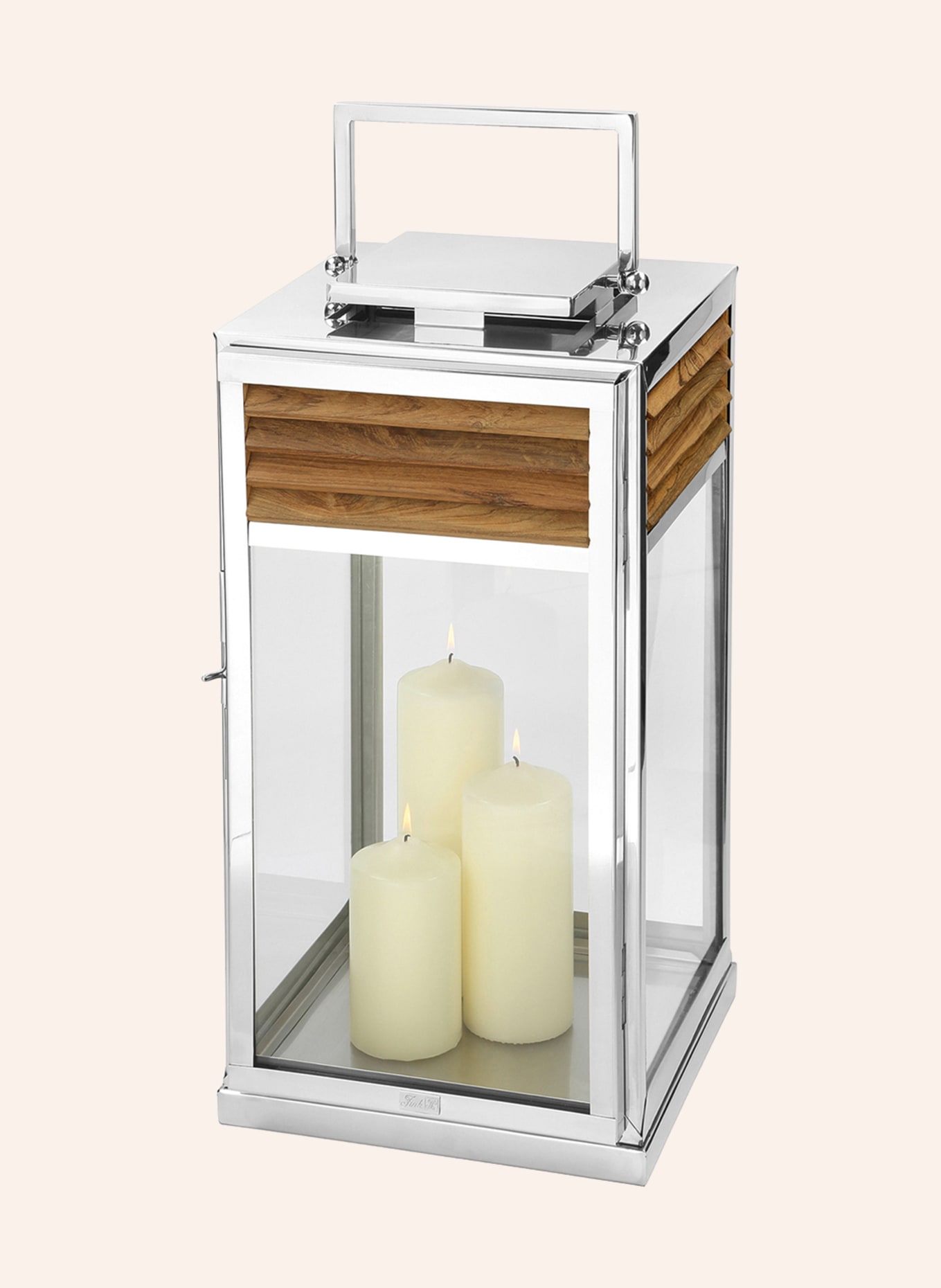 Fink Laterne GENUA: SILBER