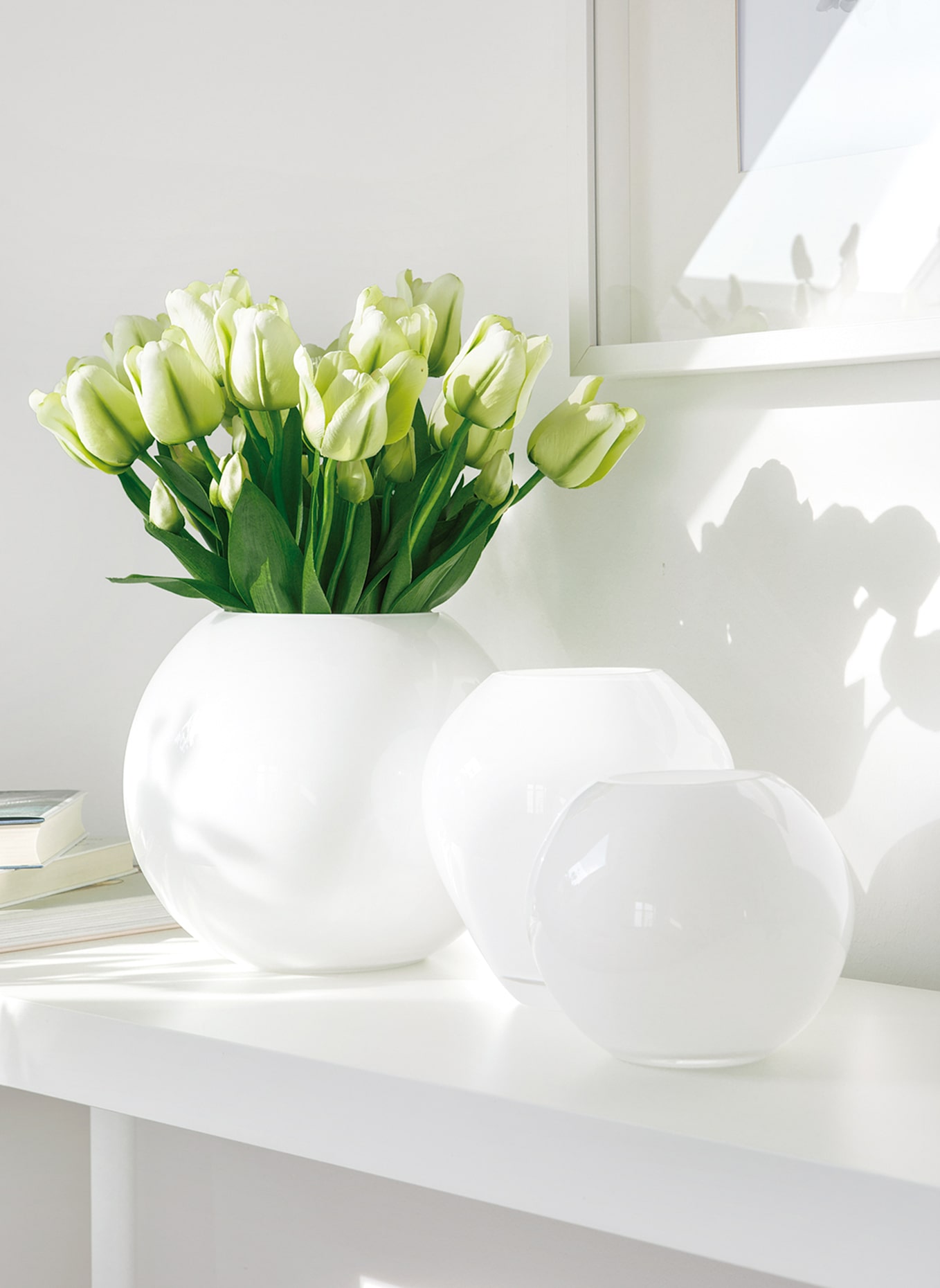 Fink Vase MOON: WEISS