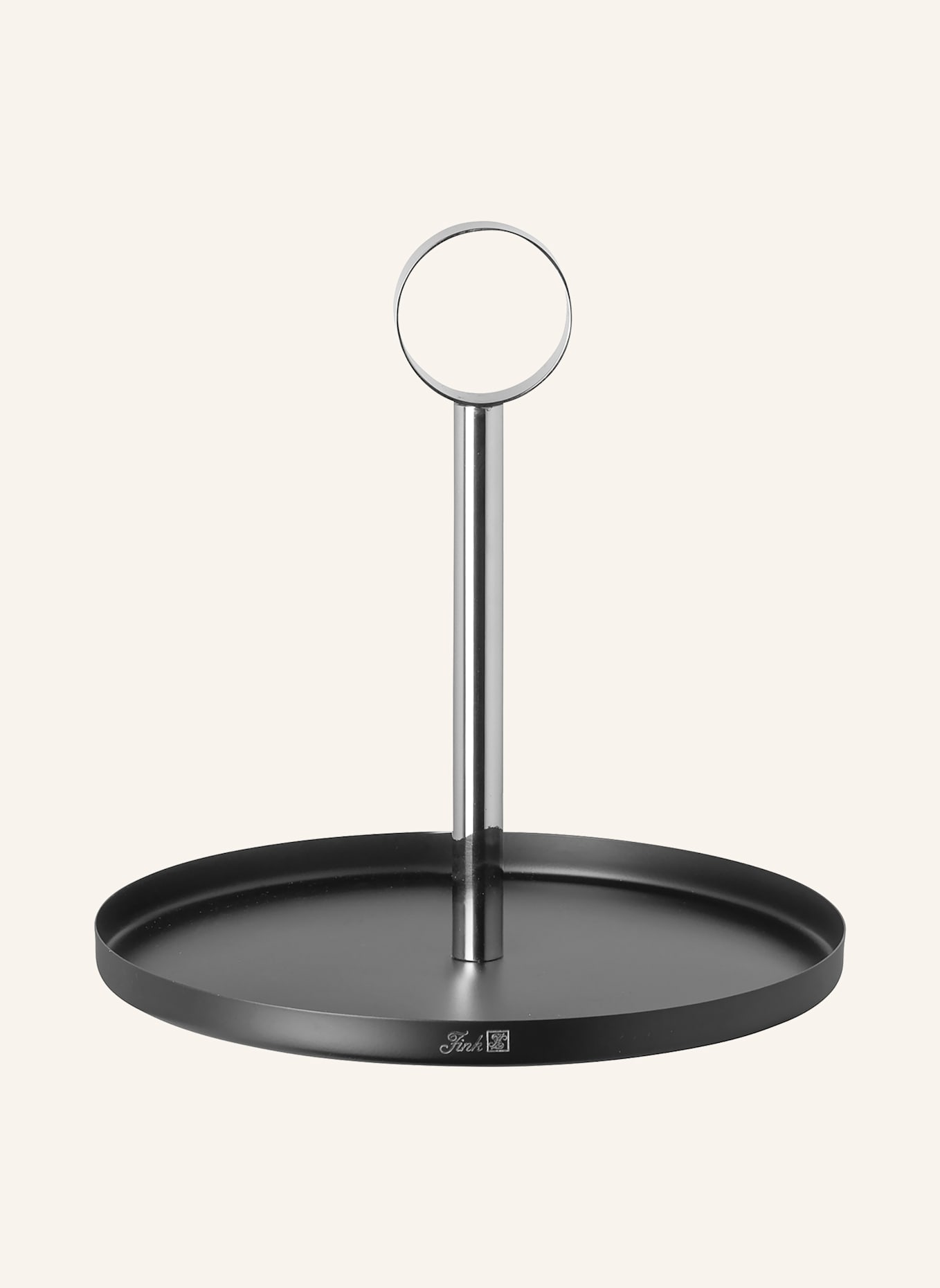 Fink 1er Etagere BILBAO: SCHWARZ/ SILBER