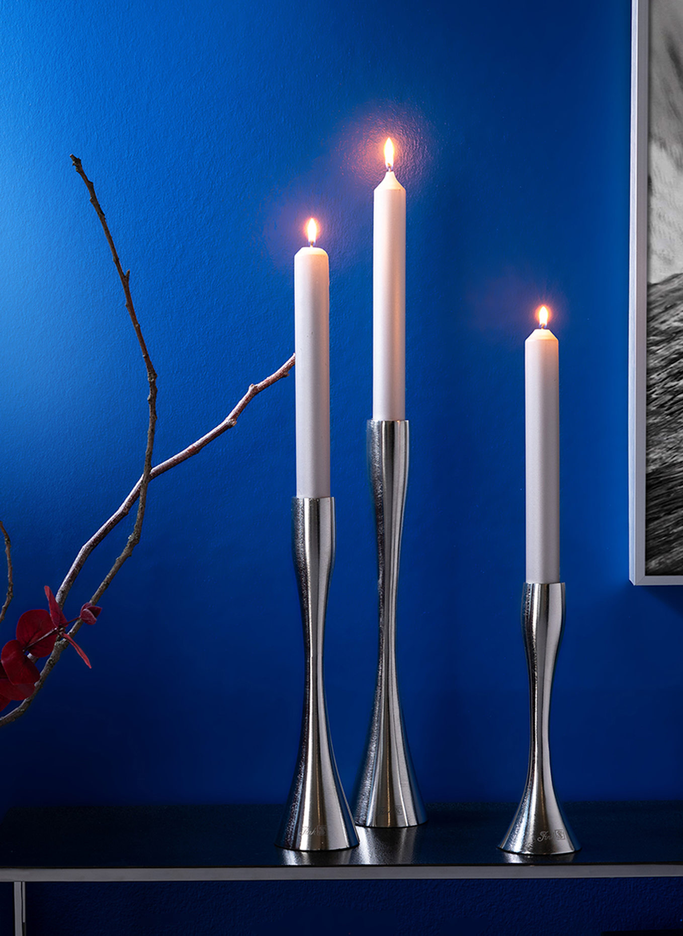 Fink Leuchter LADY: SILBER