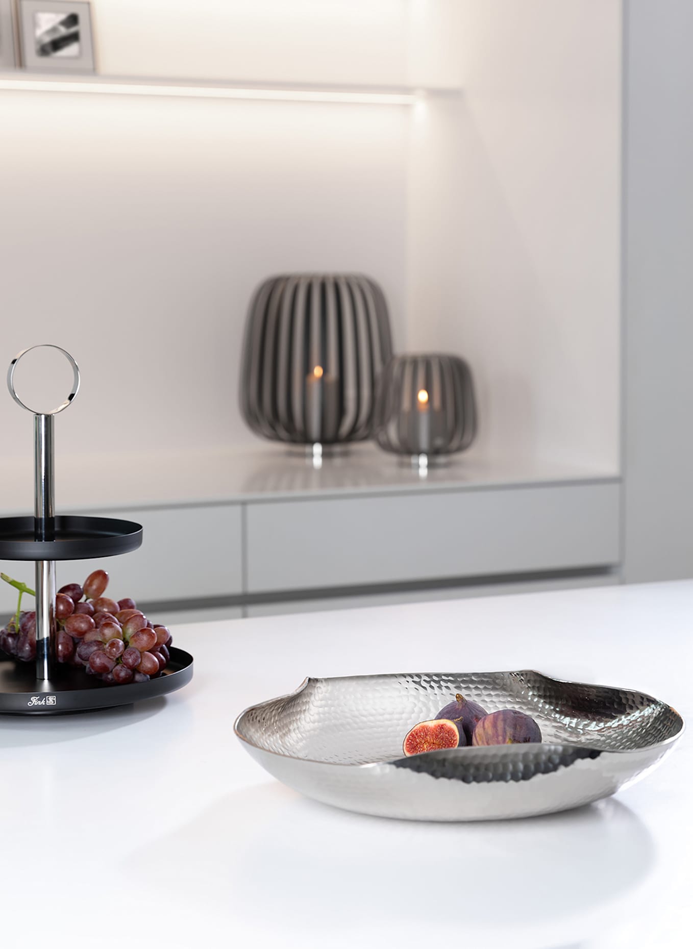 Fink Schale SHADOW: SILBER