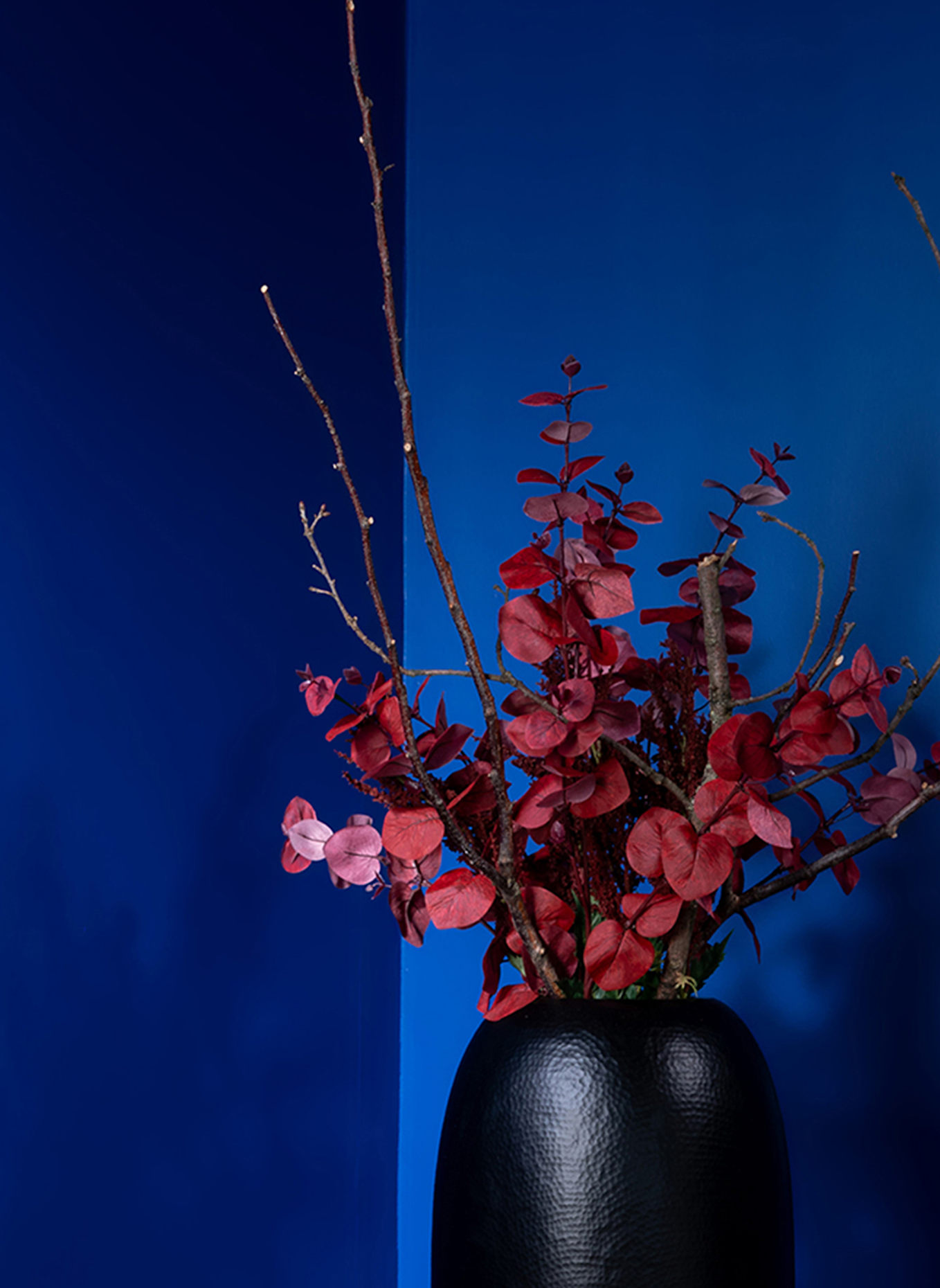 Fink Kunstblume BLÄTTERZWEIG: ROT