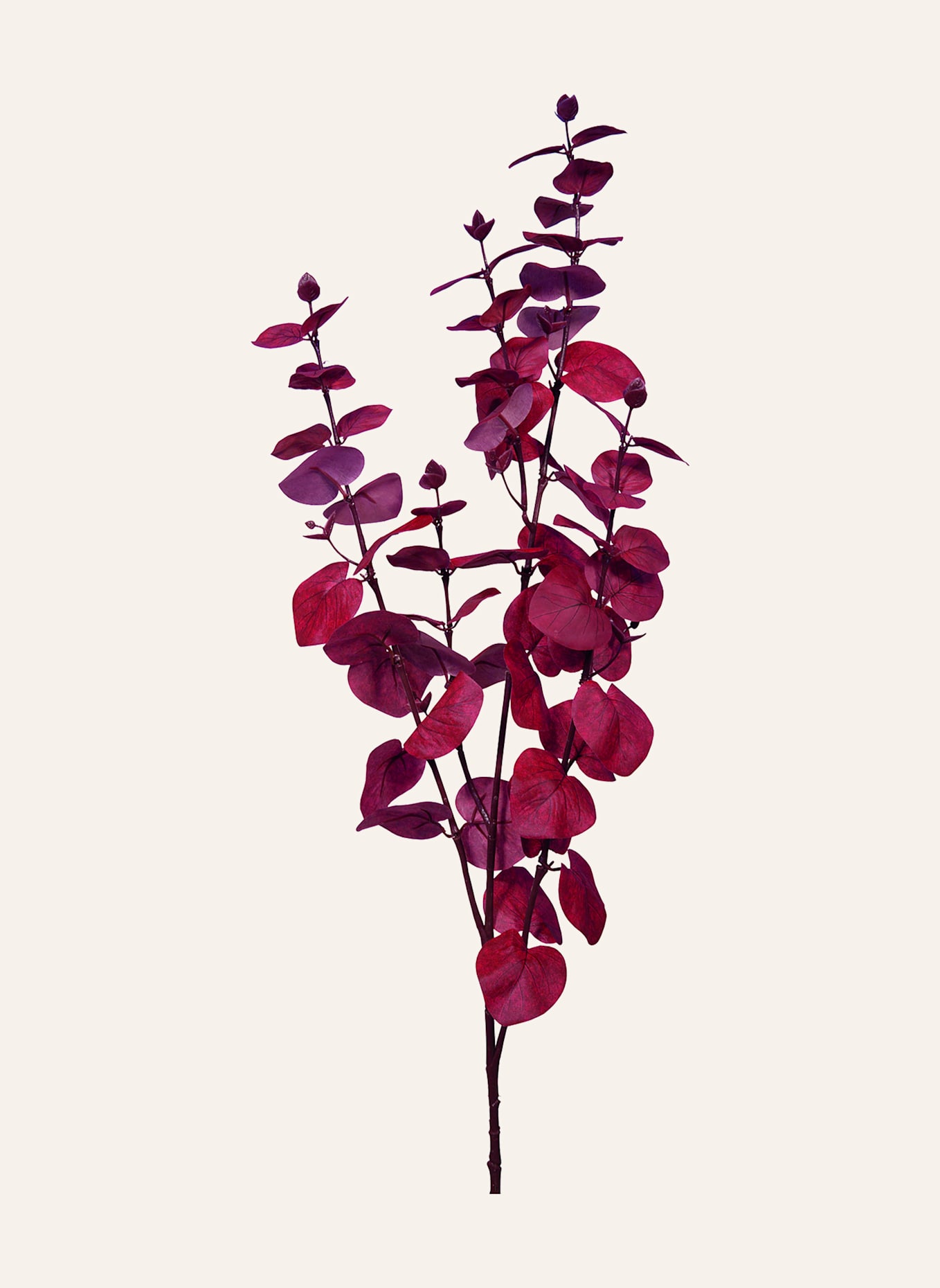 Fink Kunstblume BLÄTTERZWEIG: ROT