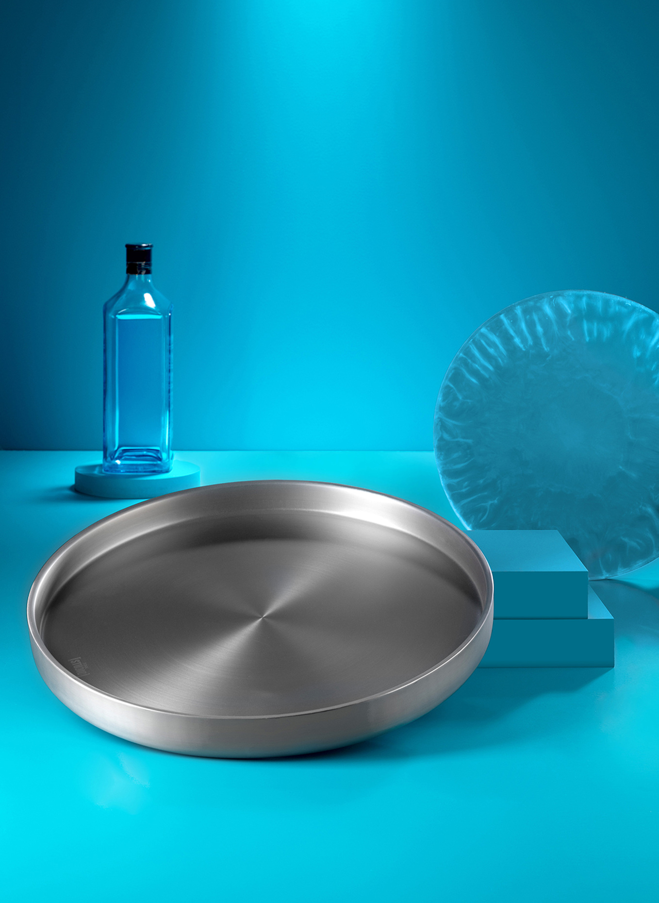 Fink Studio Tablett ICE LOVE: GRAU