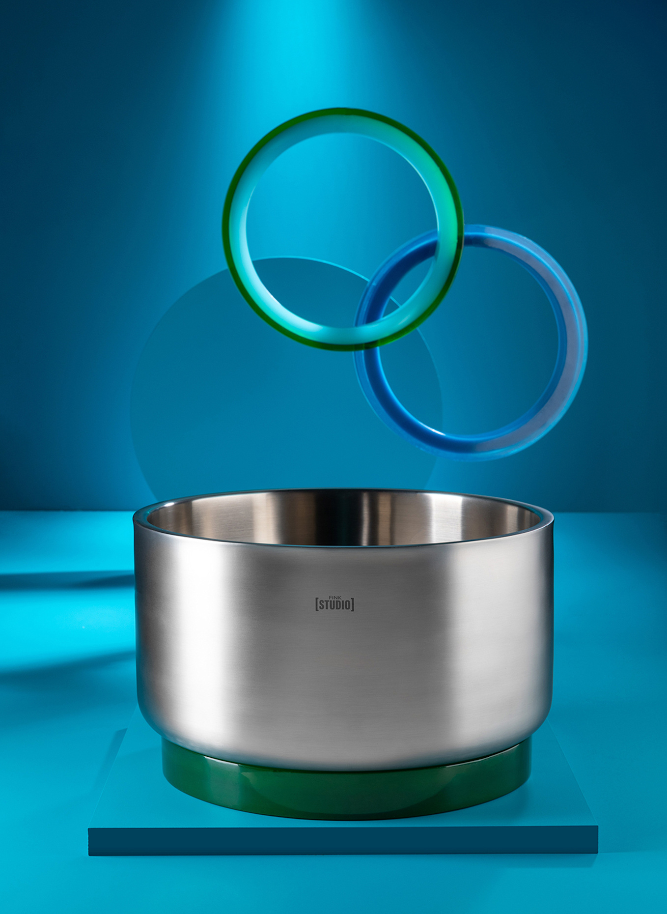 Fink Studio Punchbowl ICE LOVE: GRÜN/ GRAU