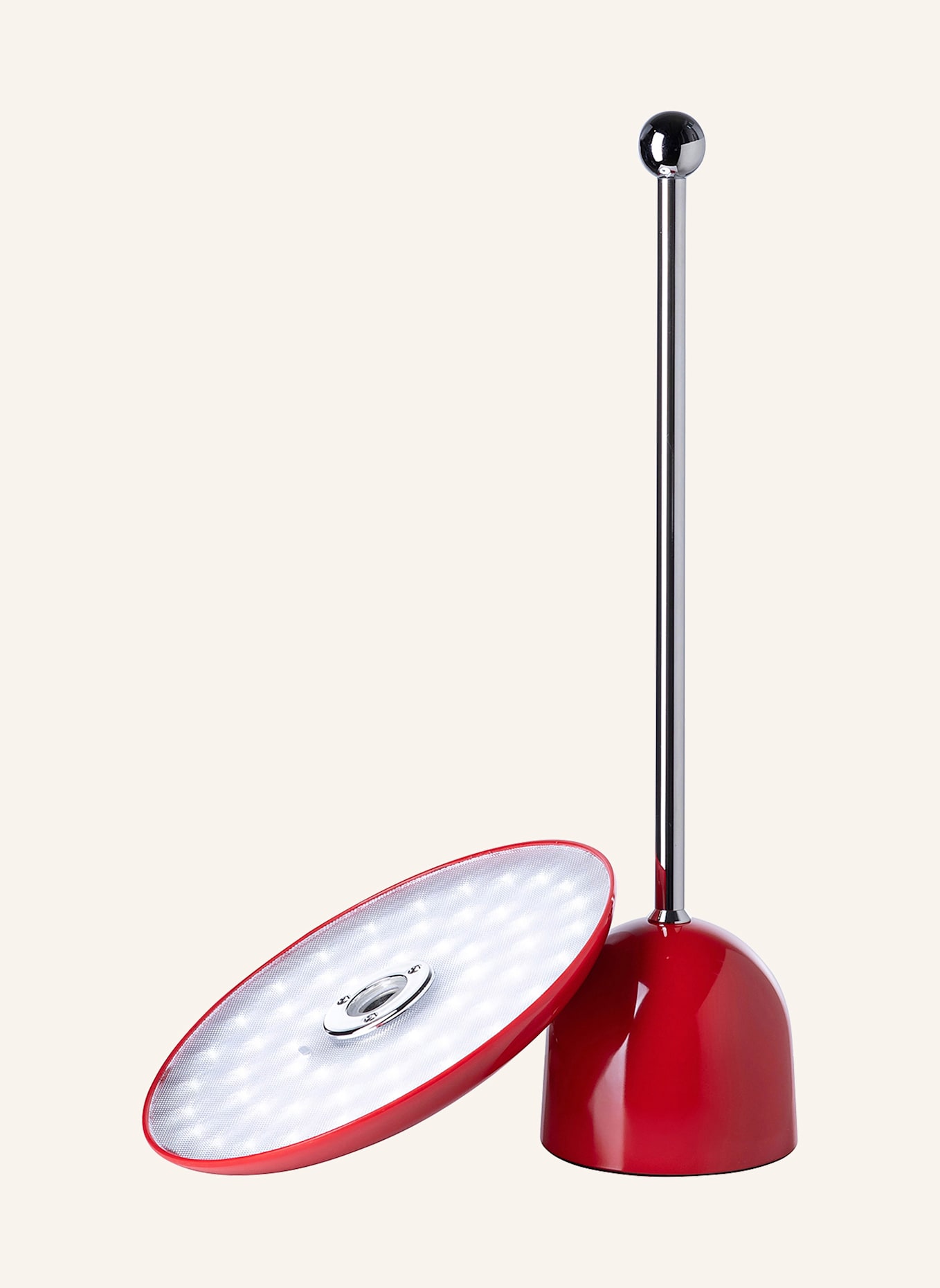 Fink Studio Tischleuchte LED FLASH LIGHT: ROT