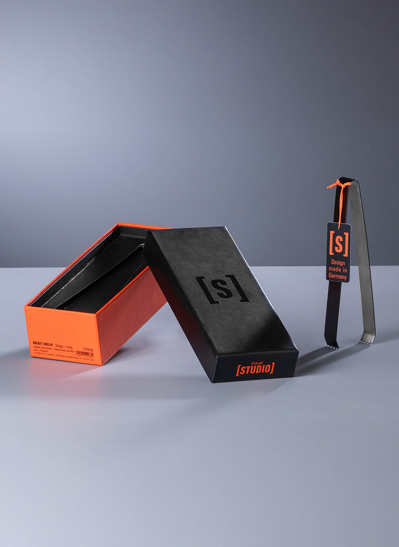 Fink Studio Zange BEST HELP: SCHWARZ