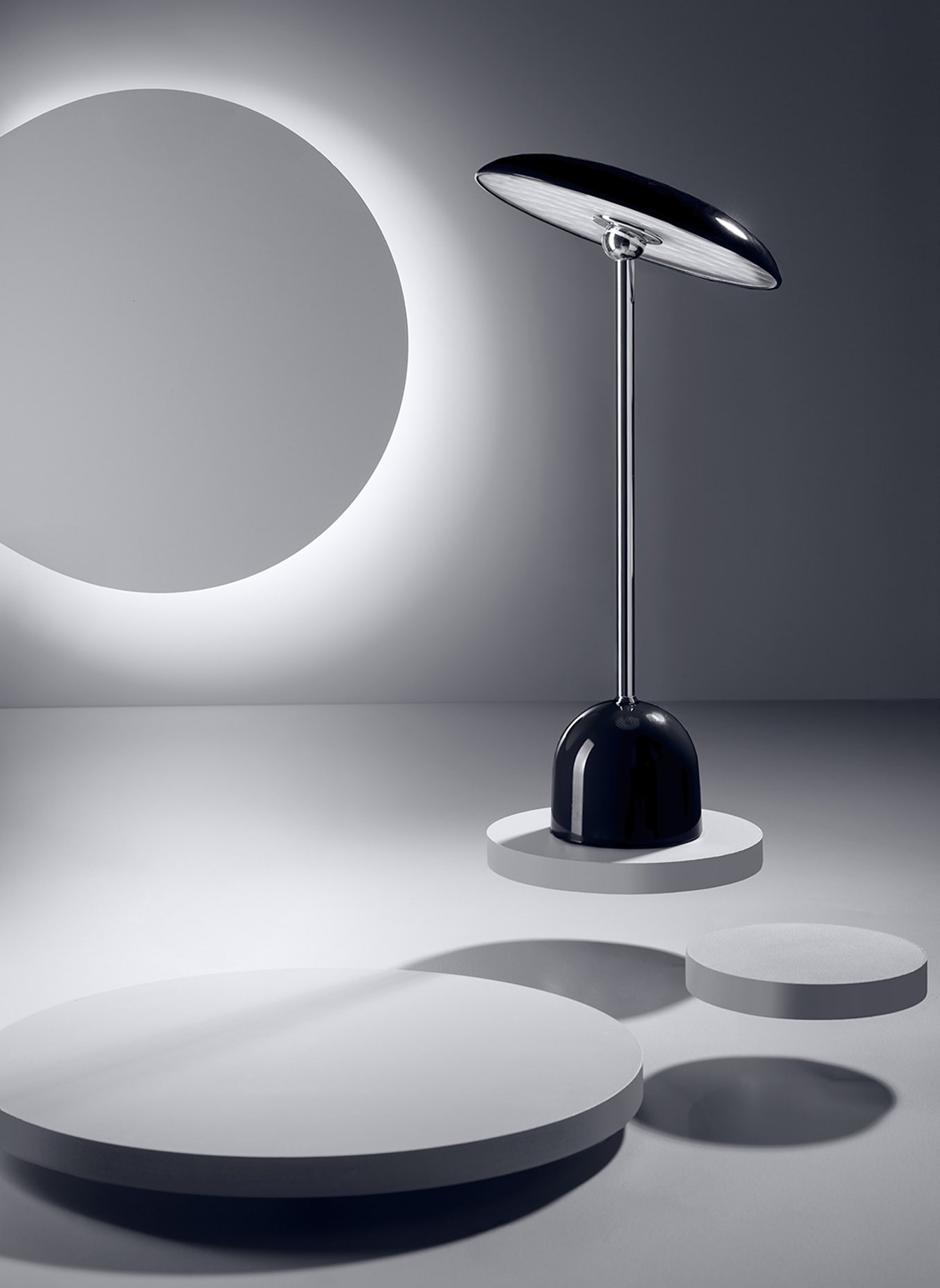 Fink Studio Tischleuchte LED FLASH LIGHT: SCHWARZ