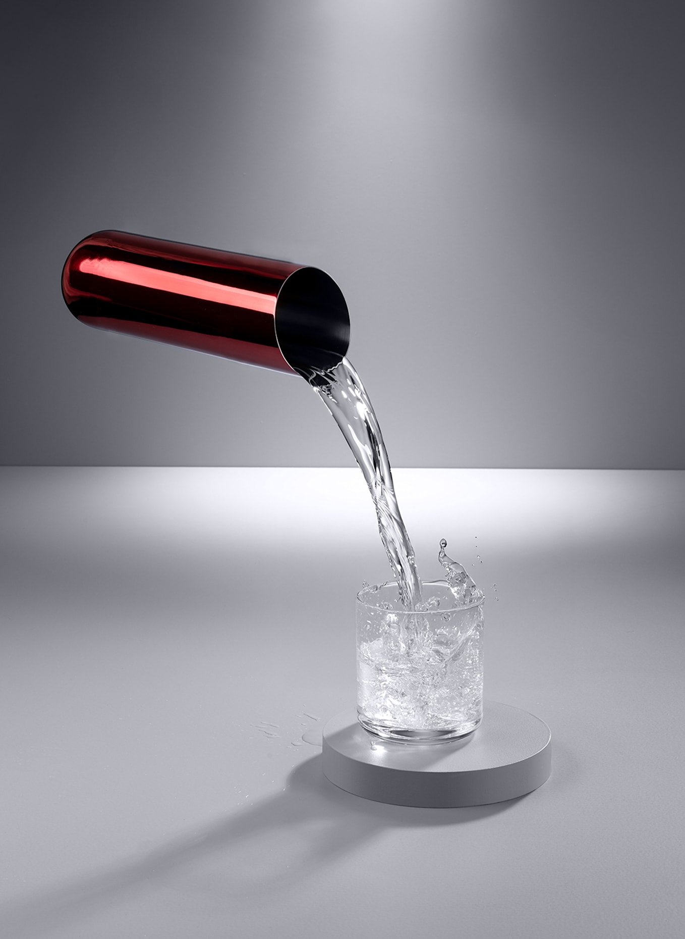 Fink Studio Krug FULL FILL: ROT