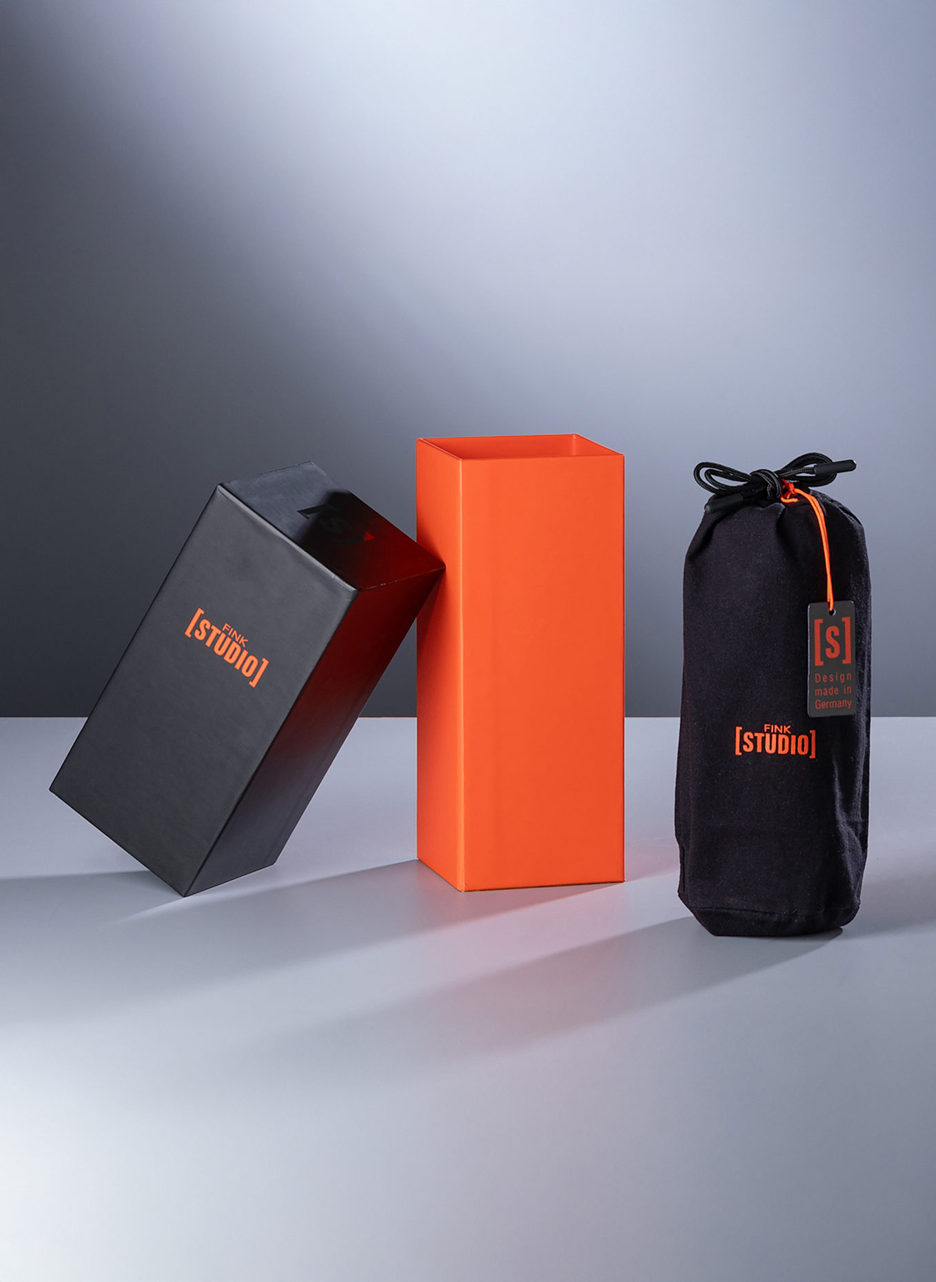 Fink Studio Vase HIGH END: SCHWARZ