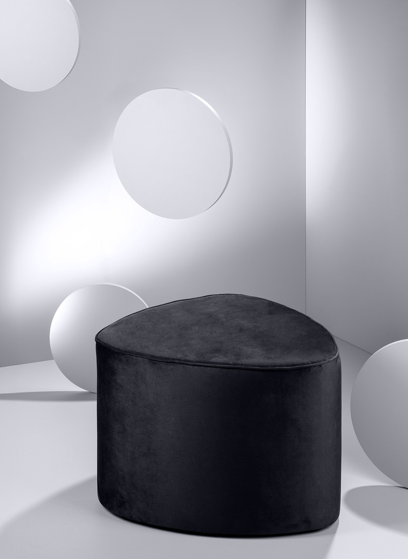 Fink Studio Pouf SIT DOWN: SCHWARZ