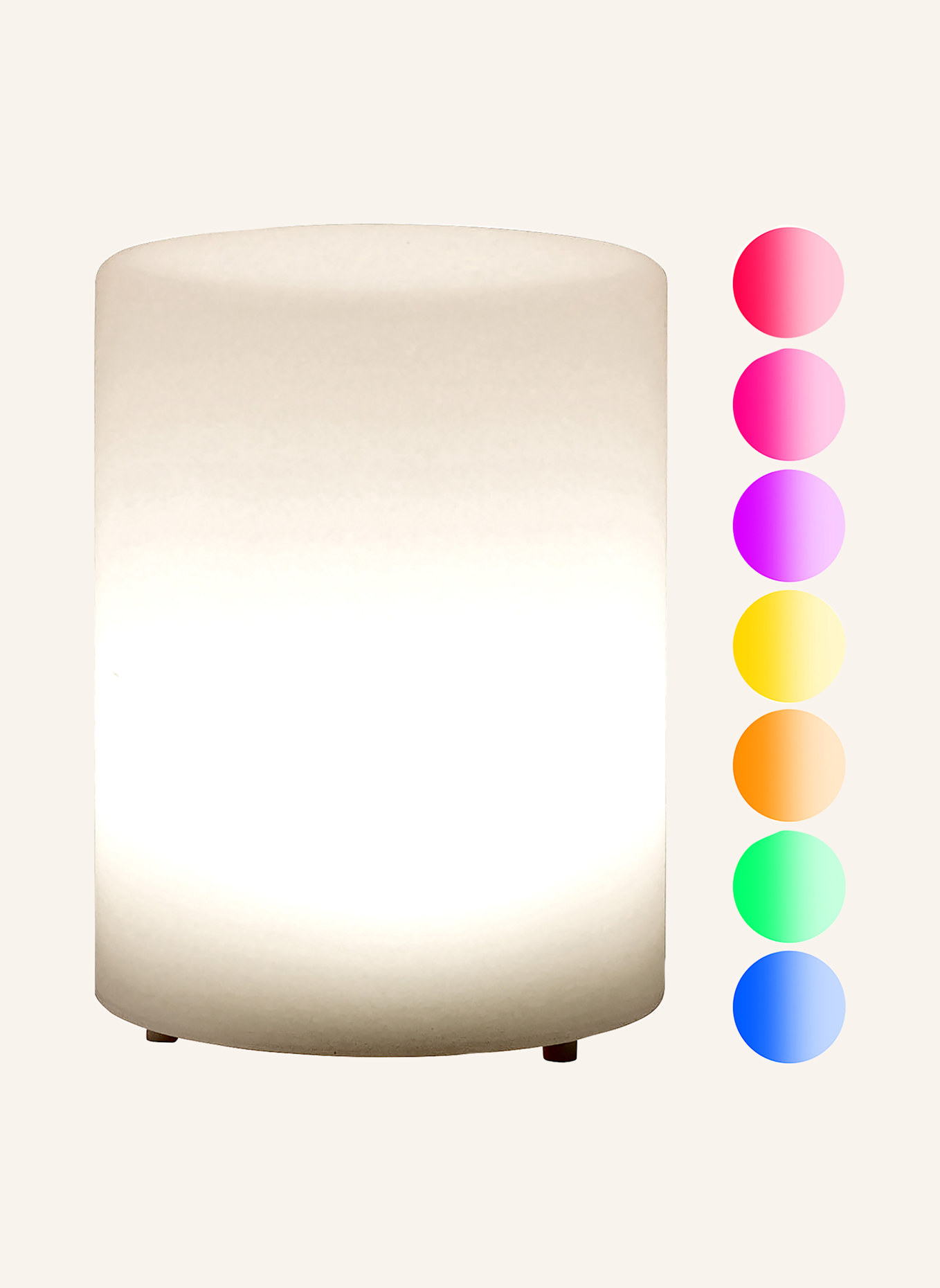 Fink LED Leuchte FLASH: WEISS