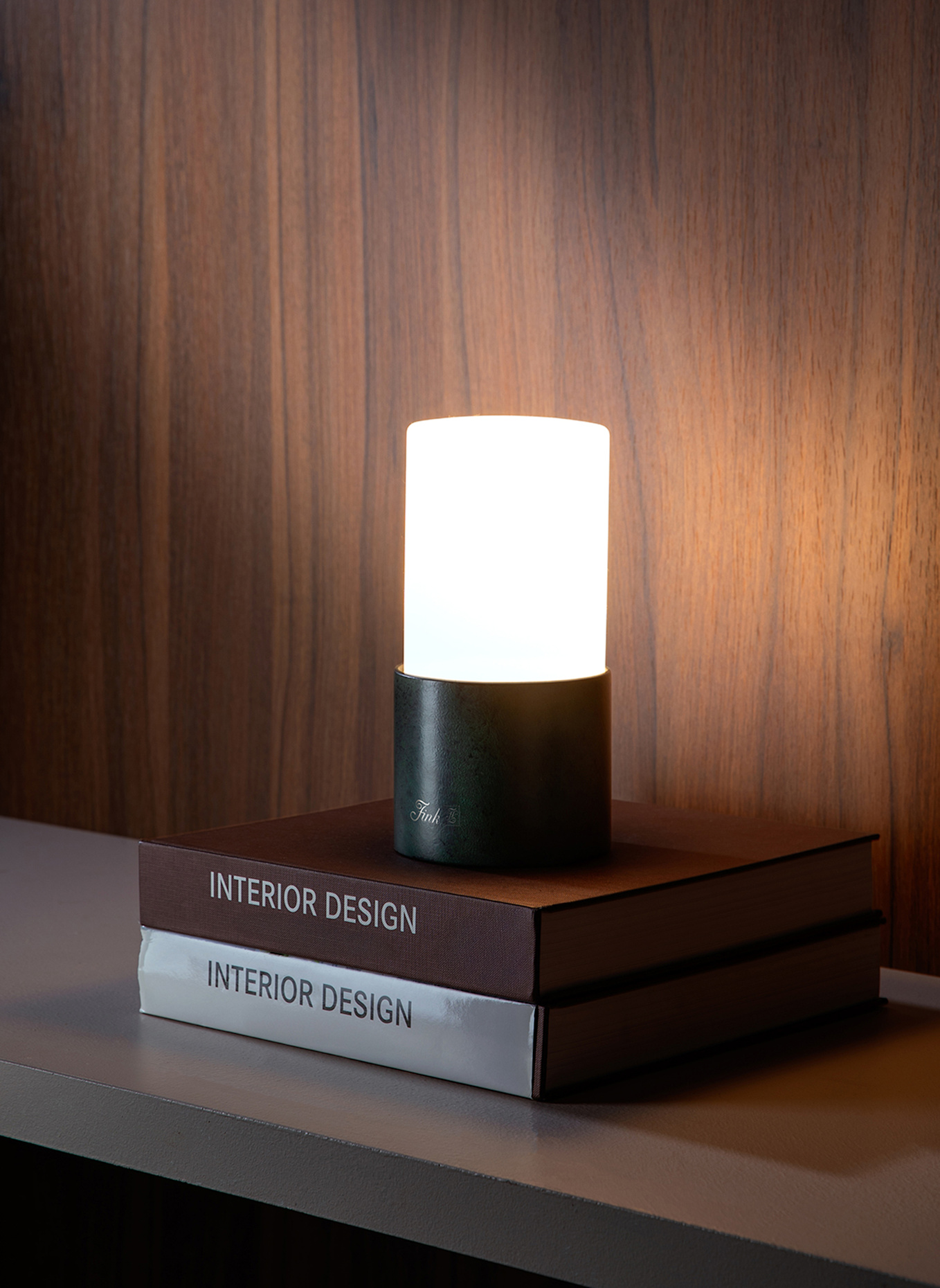 Fink LED Leuchte LUMIDA: BLAU/ GRÜN