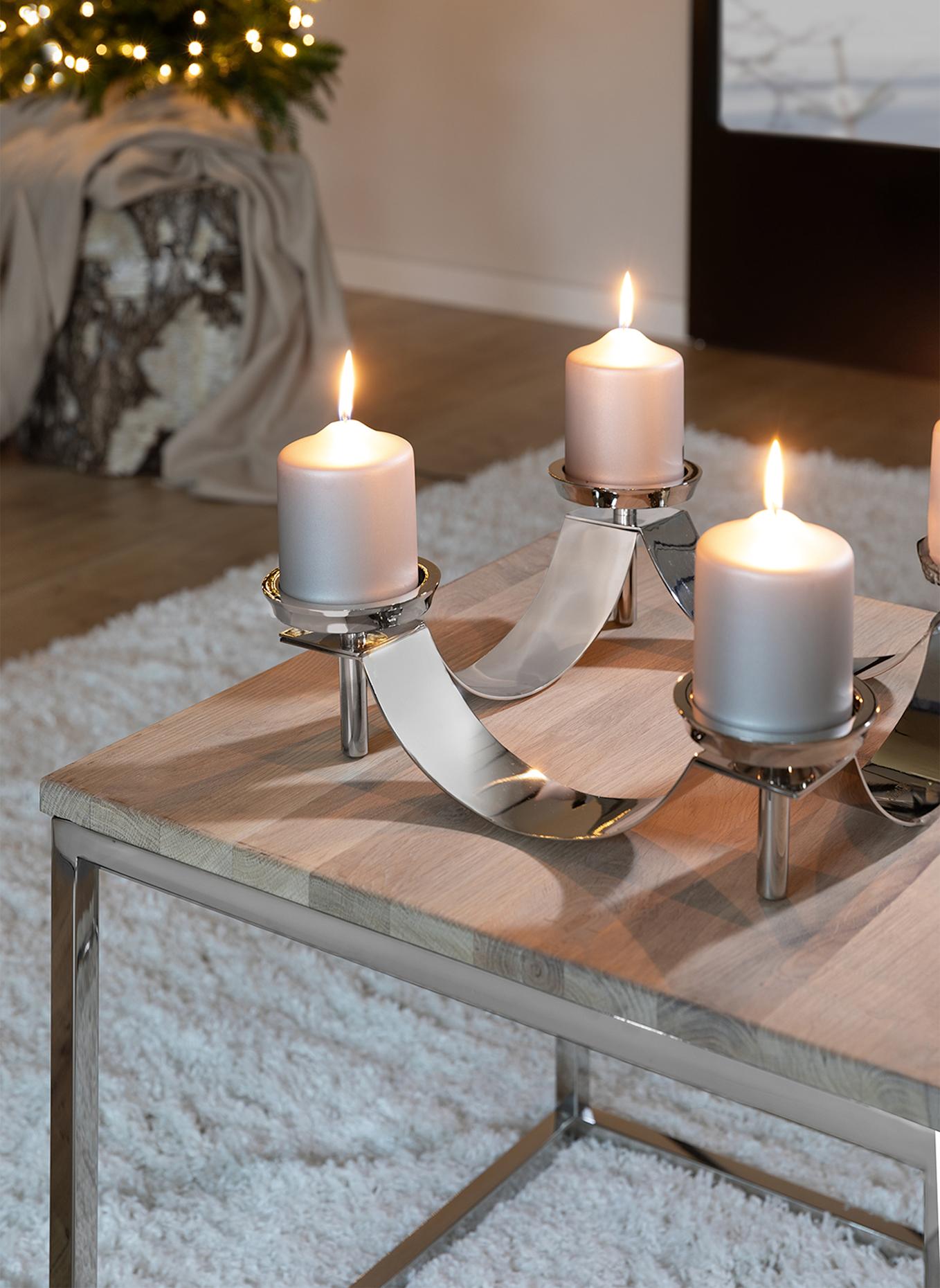 Fink Kranz, Dekokranz GALLERY: SILBER