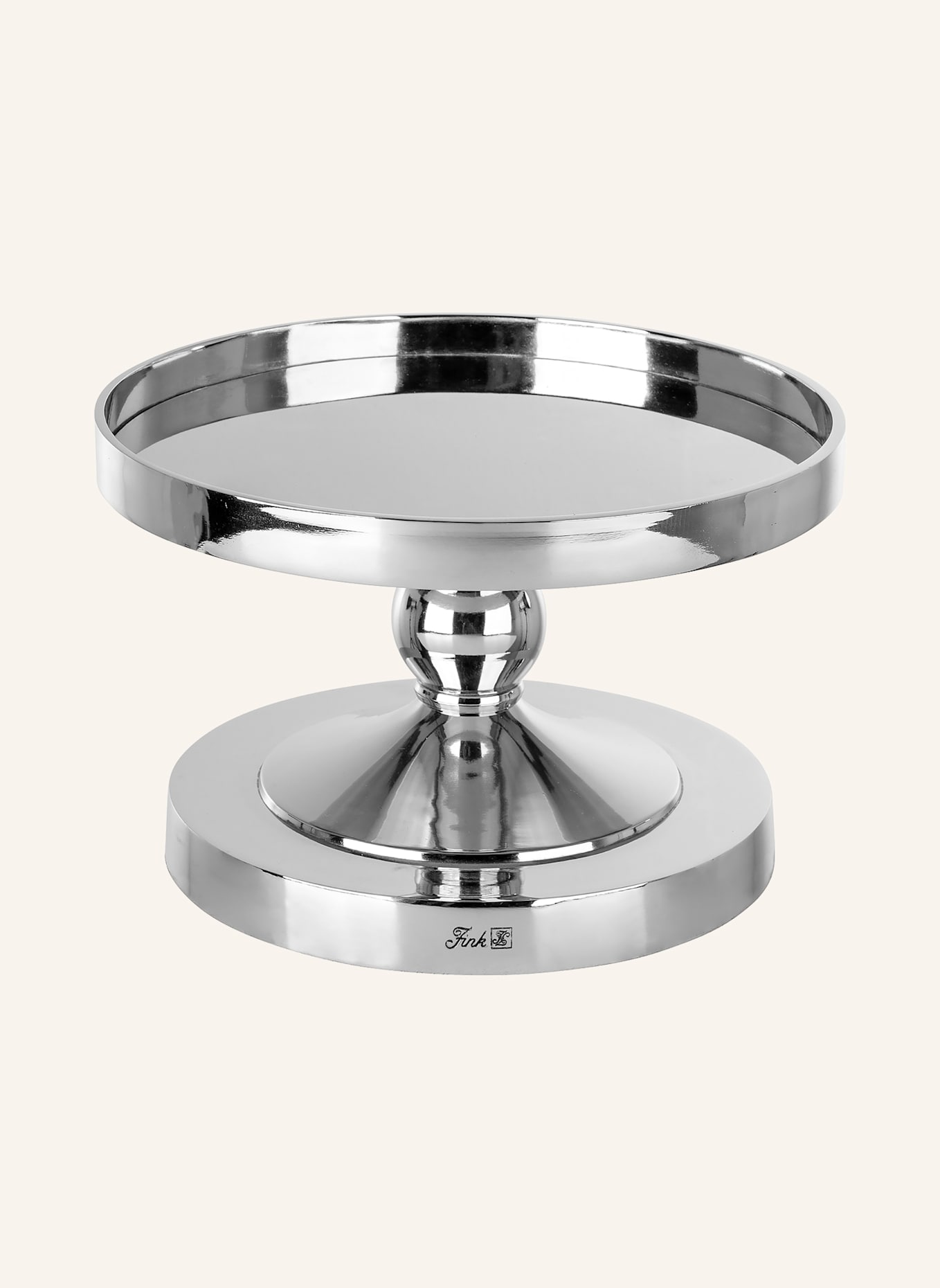 Fink Dekoplatte LAMONTE: SILBER