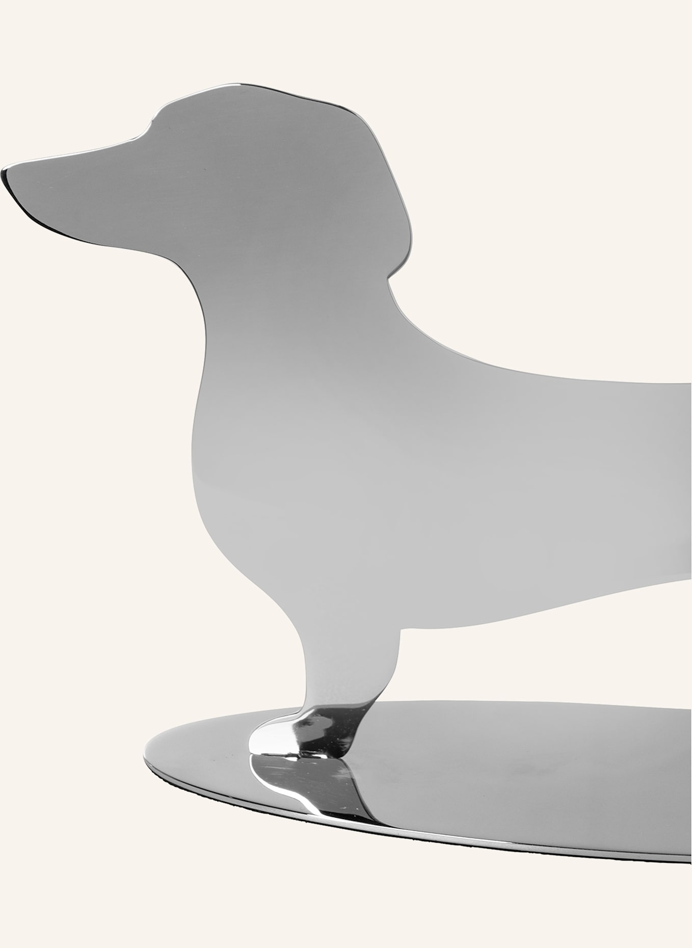 Fink Deko Hund OSCAR: SILBER