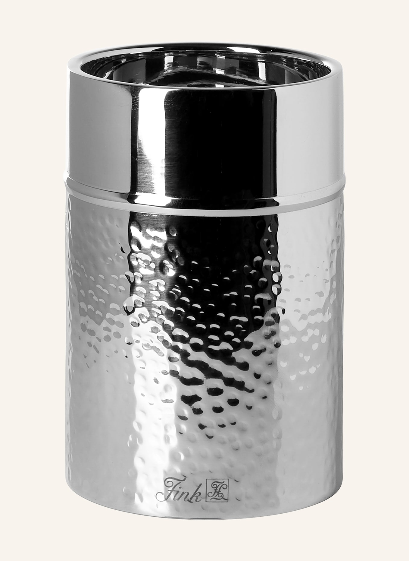Fink Stumpenkerzenhalter NASSAU: SILBER