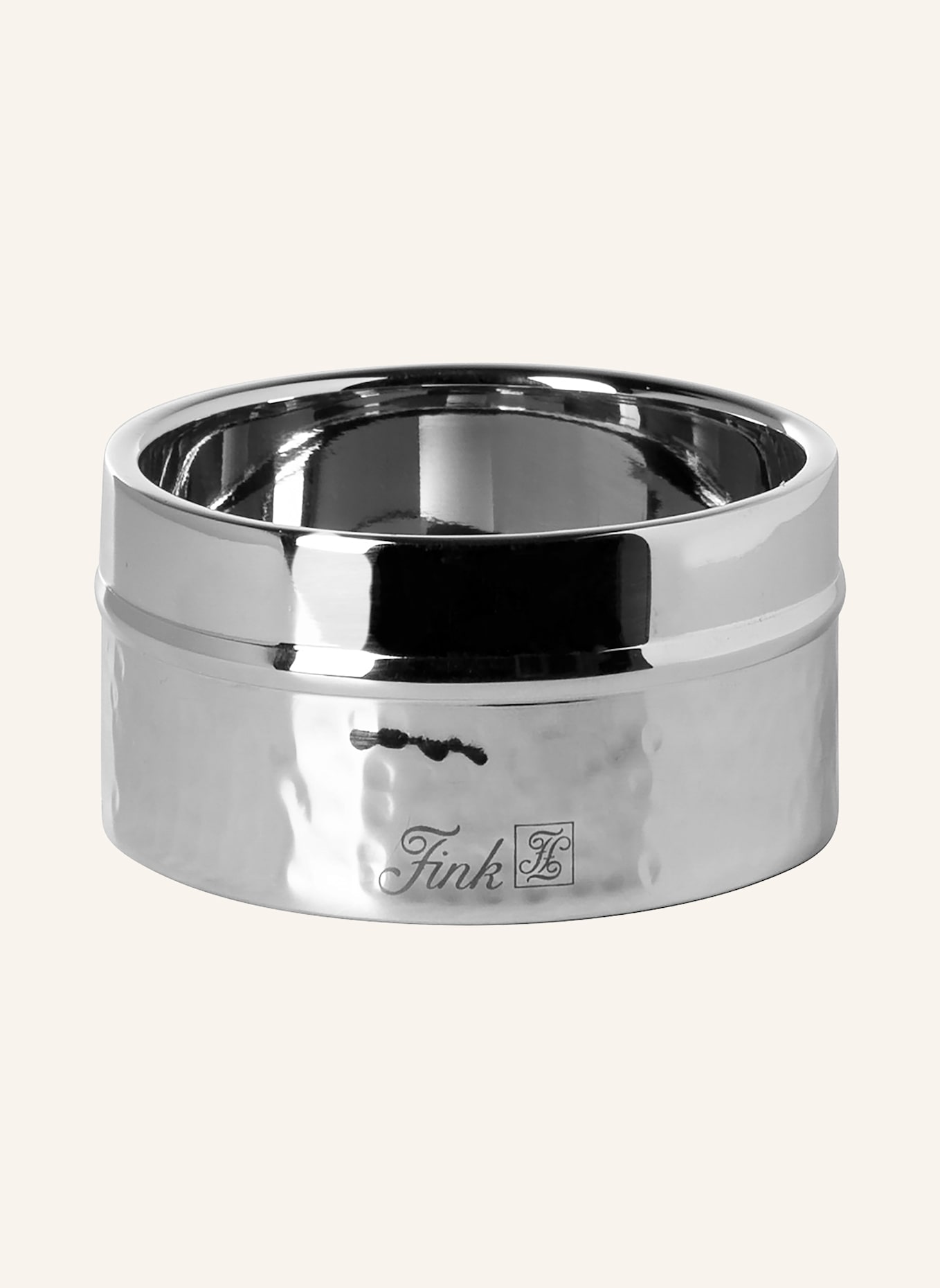 Fink Stumpenkerzenhalter NASSAU: SILBER