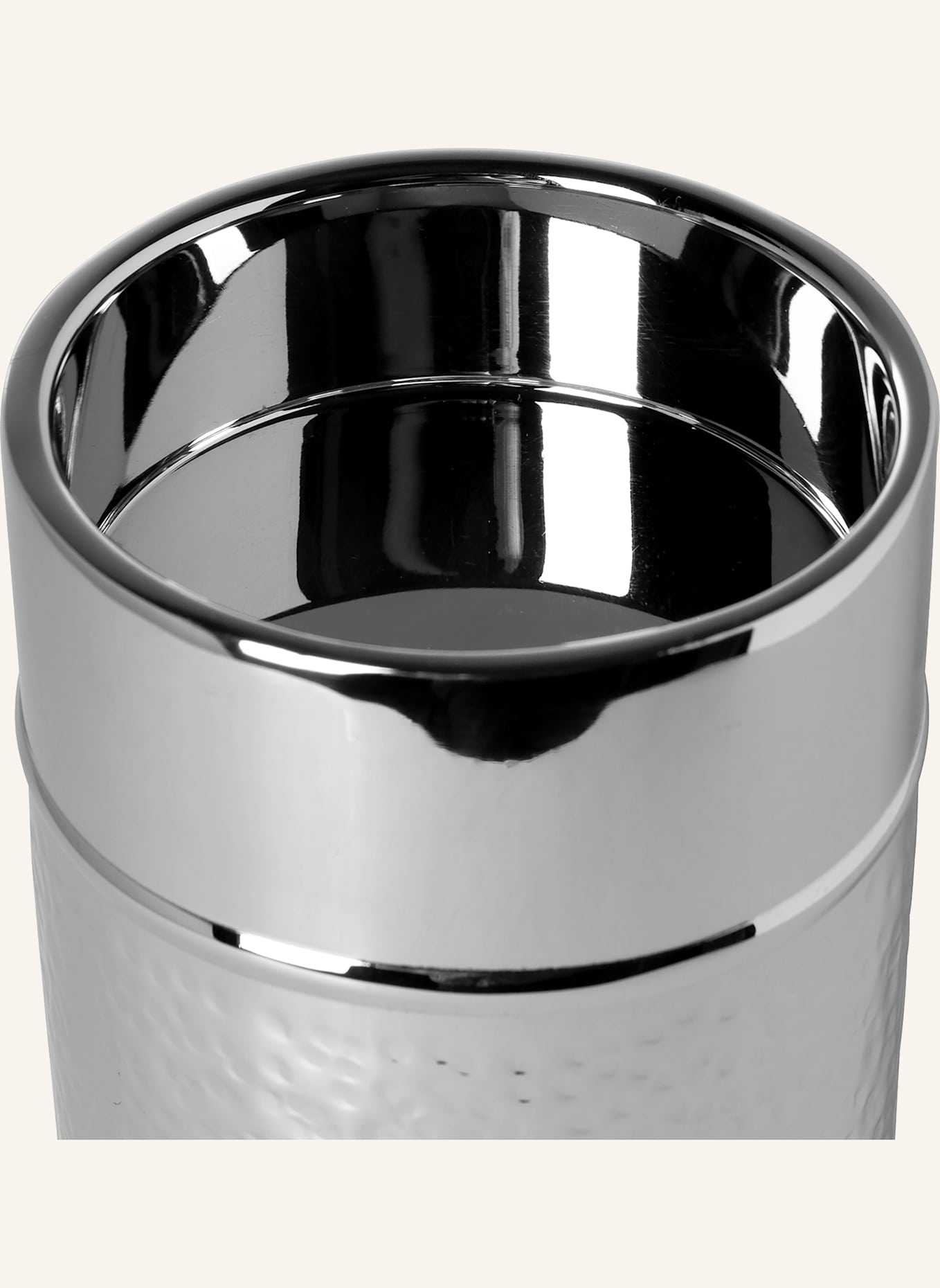 Fink Stumpenkerzenhalter NASSAU: SILBER