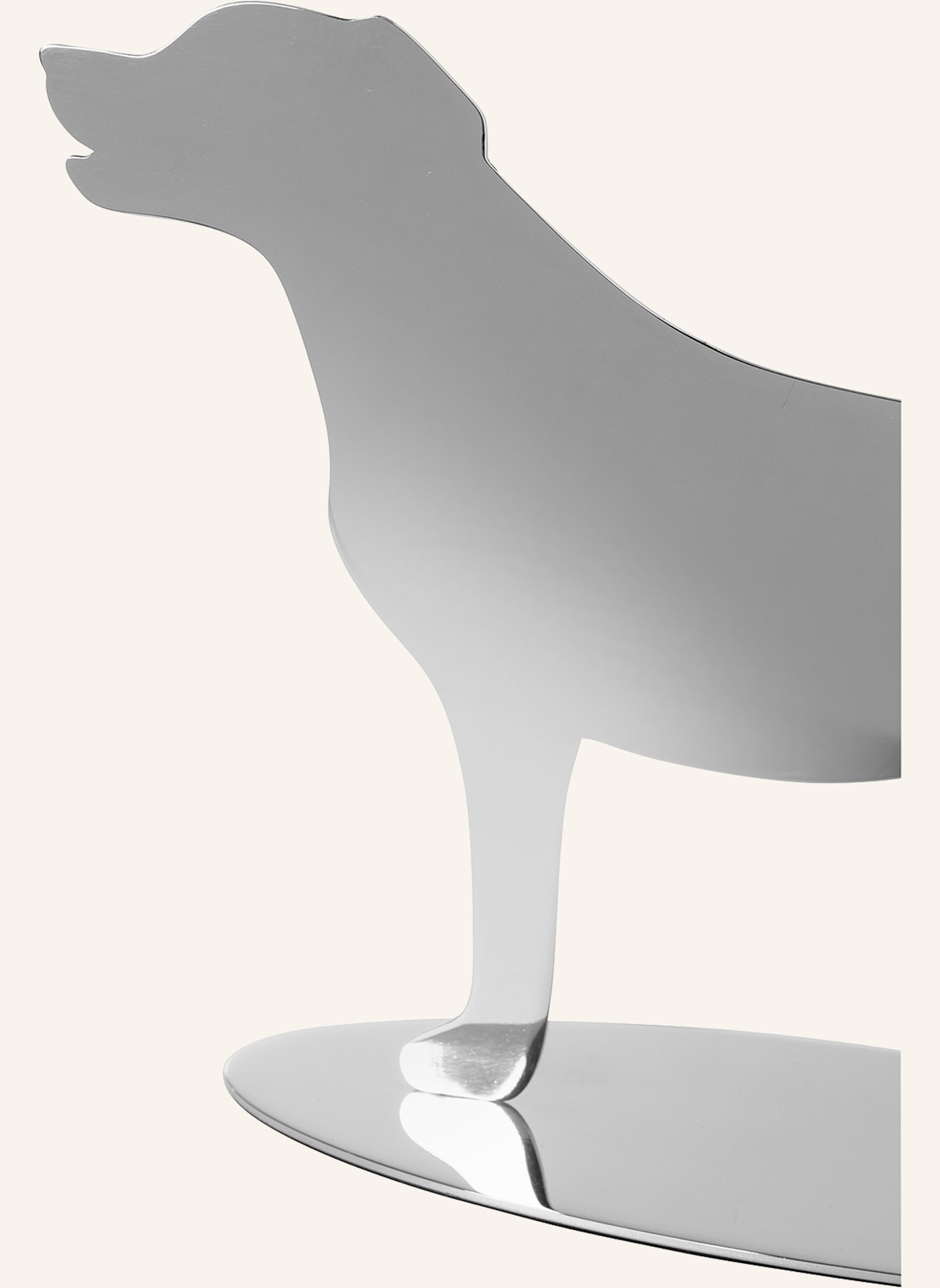 Fink Deko Hund LABBI: SILBER