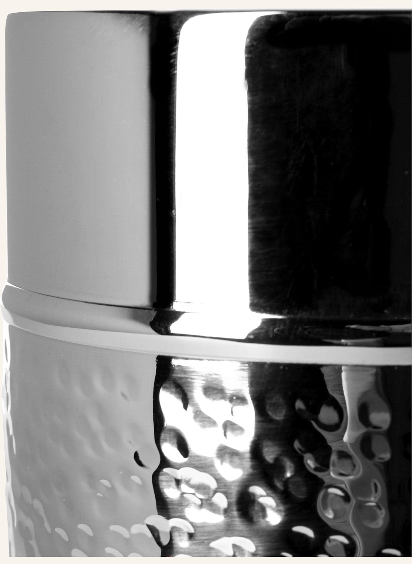 Fink Stumpenkerzenhalter NASSAU: SILBER