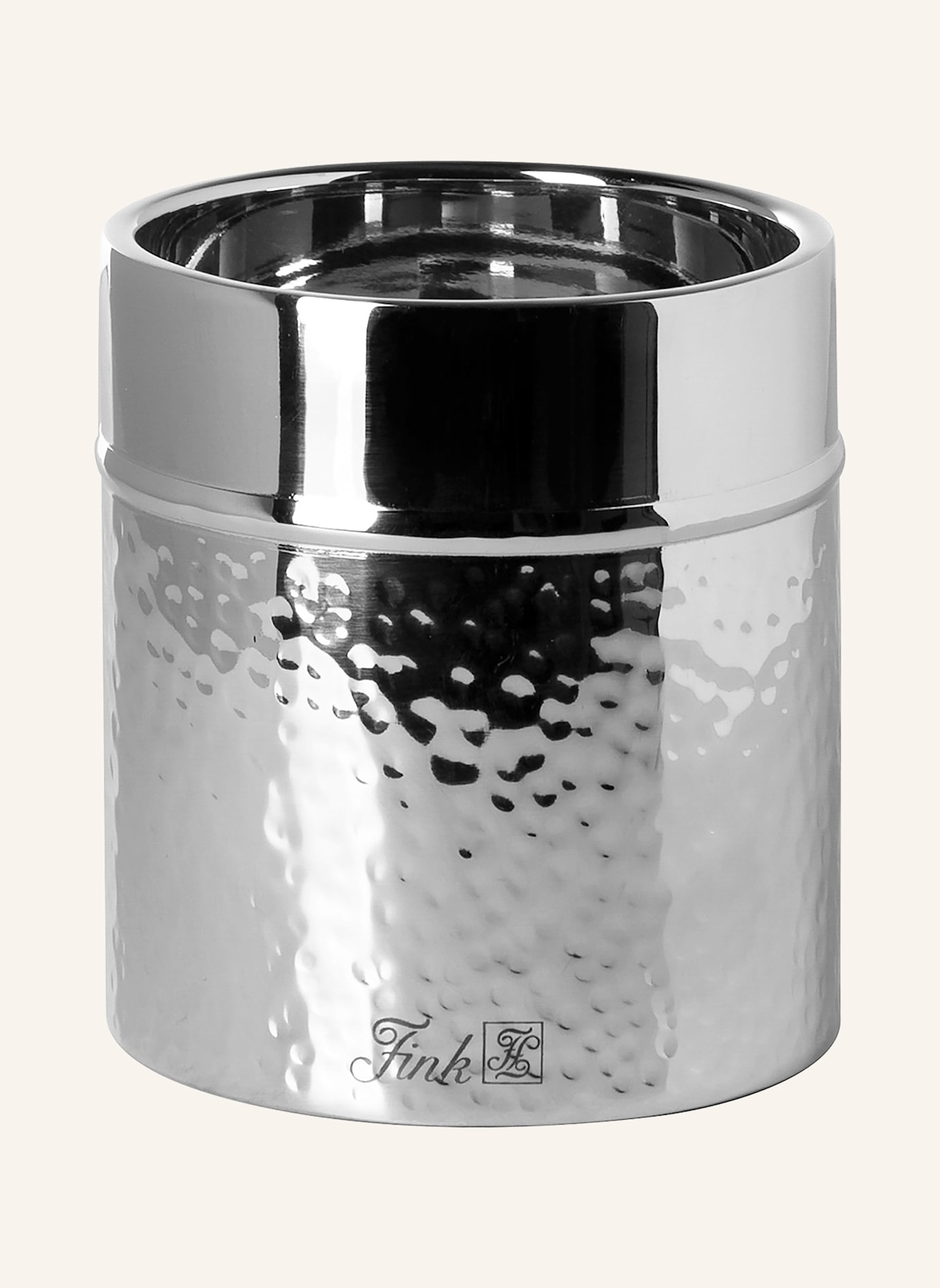 Fink Stumpenkerzenhalter NASSAU: SILBER