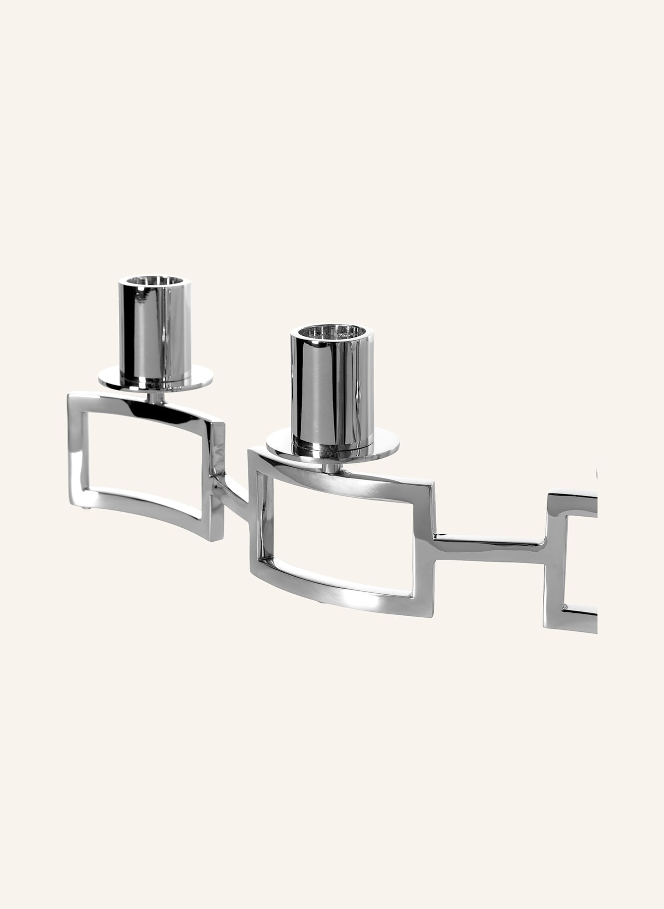 Fink Leuchter, 4-flammig HOMMAGE: SILBER