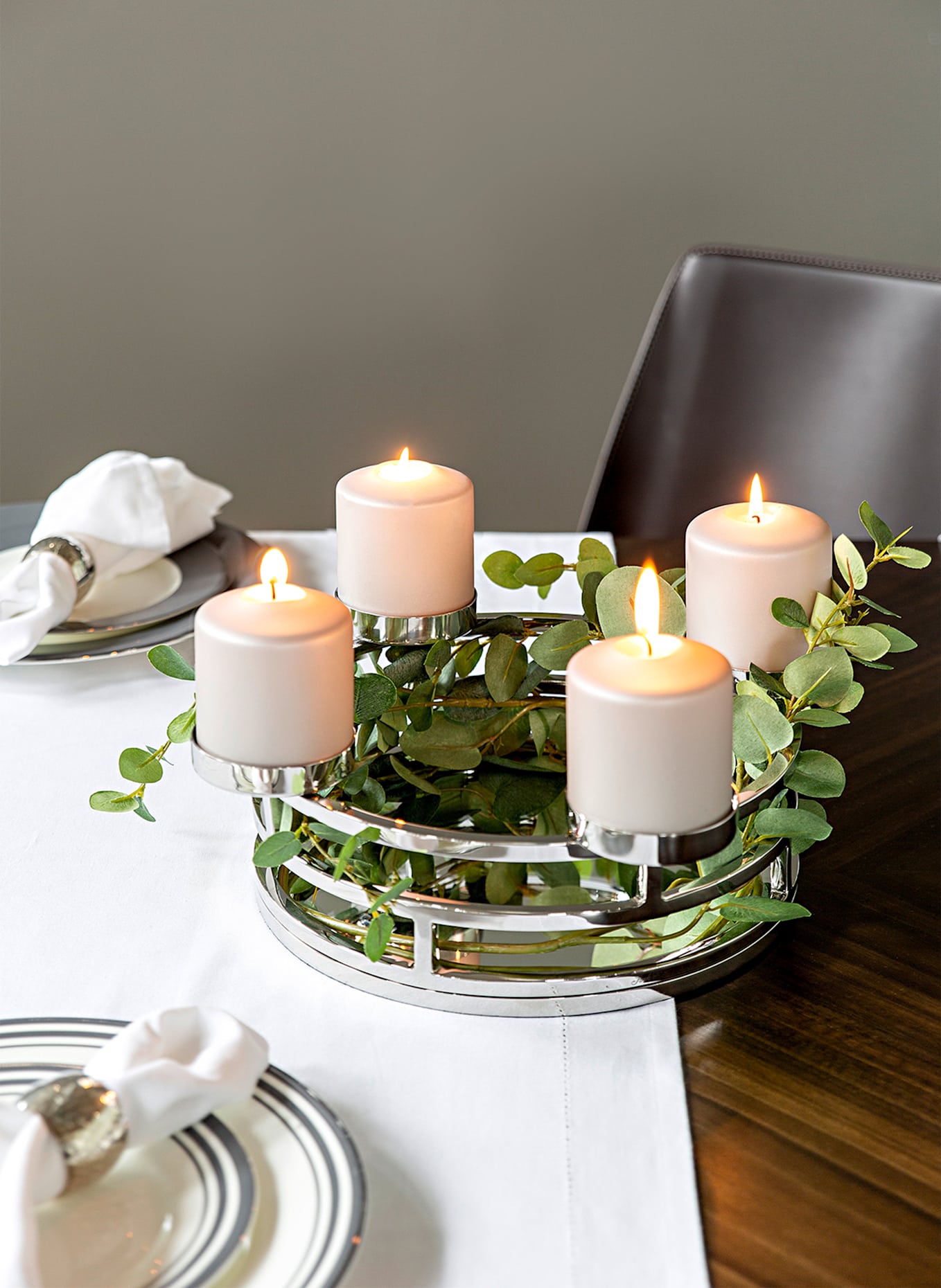 Fink Tablett, Kranz MODENA: SILBER